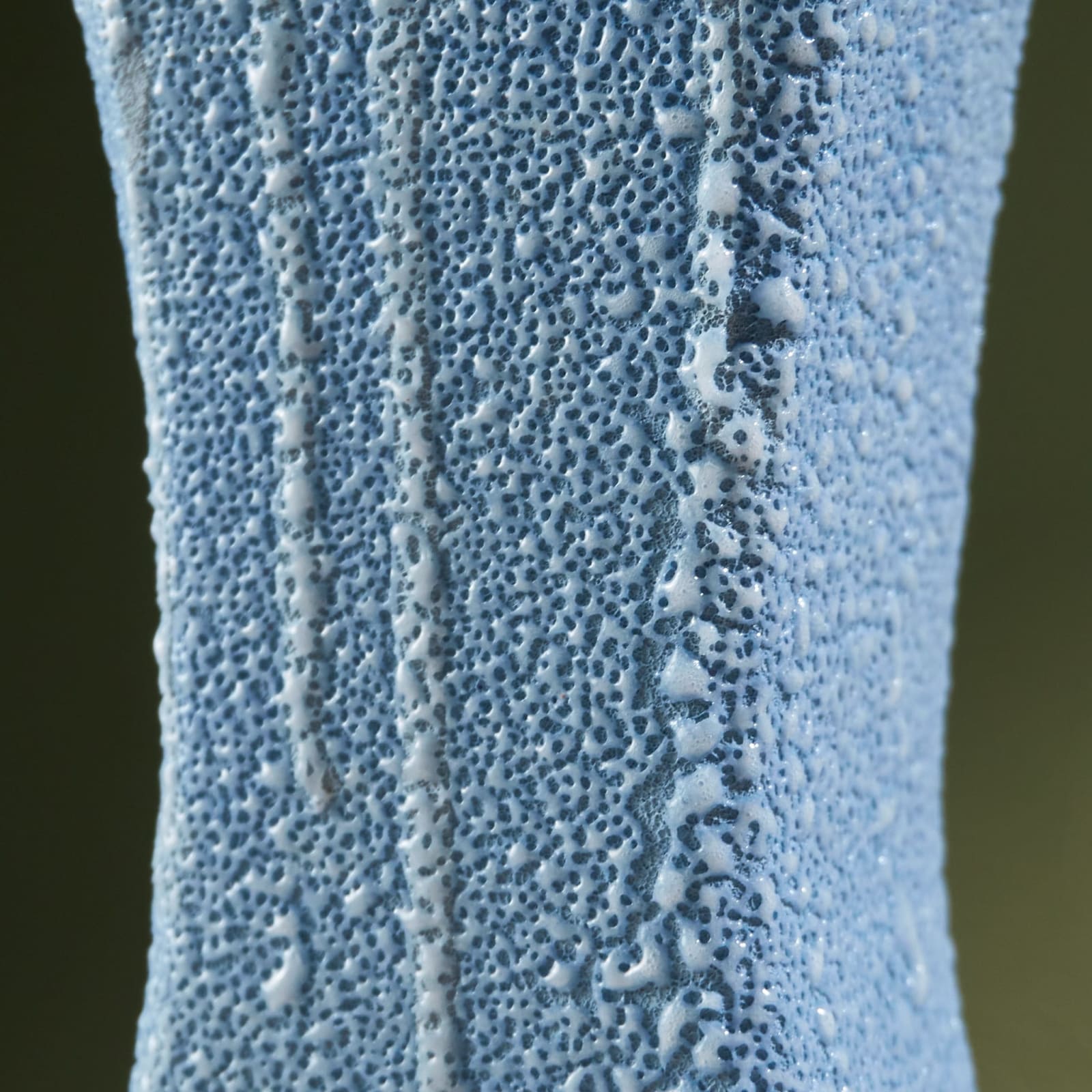 Eunsol Kim, 'Condensation' Series C4, Glazed Ceramic Sculpture in Blue, The Netherlands, 2025