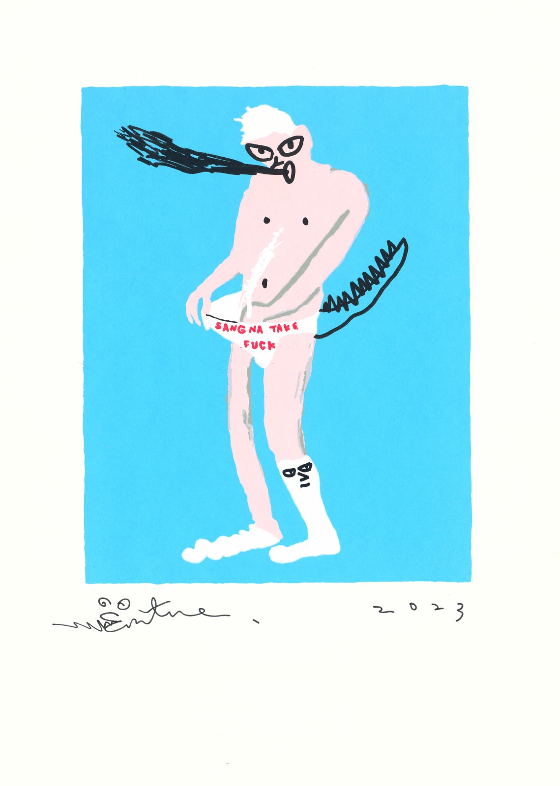 桑拿大可 Sangna Take, 享受生活-34 Enjoy Life-34, 2023