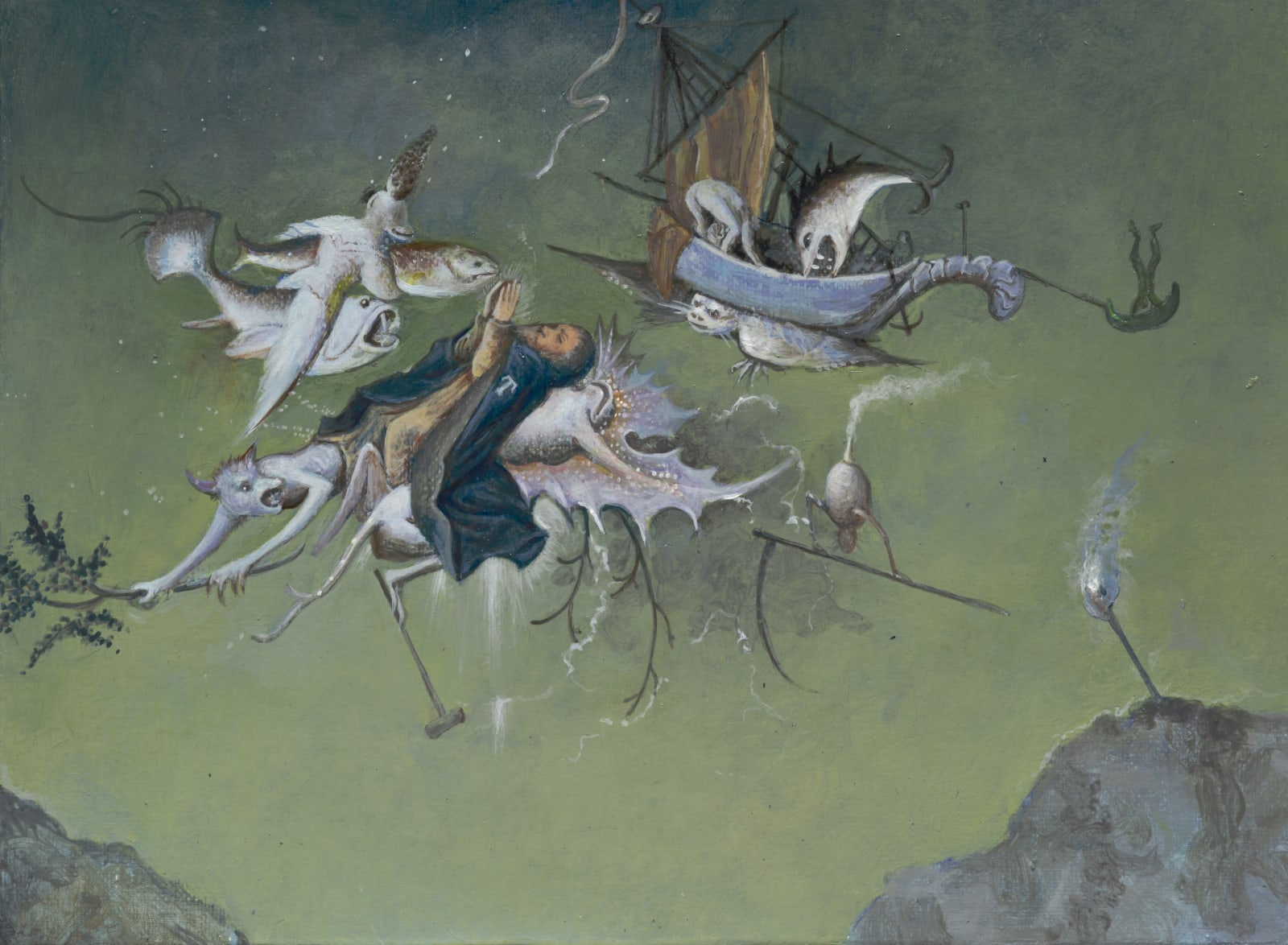 季大純 JI DaChun, 聖安東尼的誘惑 The Temptation of St. Anthony, 2024