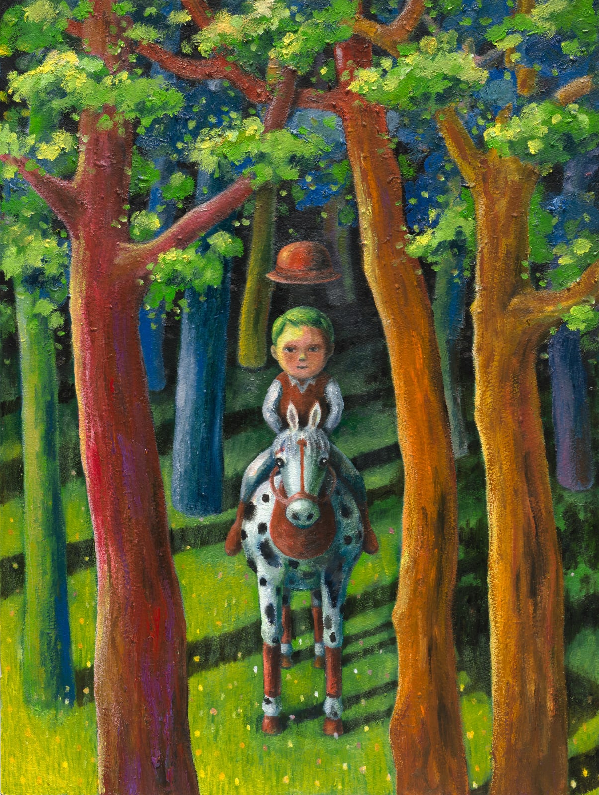 幾米 Jimmy Liao, 森林的加冕儀式 Coronation Ceremony In the Forest, 2023