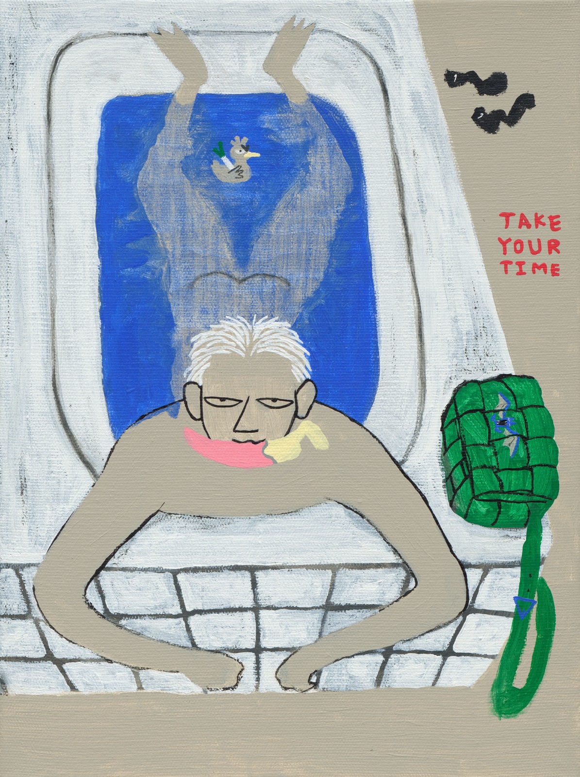 桑拿大可 Sangna Take, Pokemon x Bottega Veneta-大嘴蝠&大蔥鴨 Pokemon x Bottega Veneta-Golbat& Farfetch'd, 2022