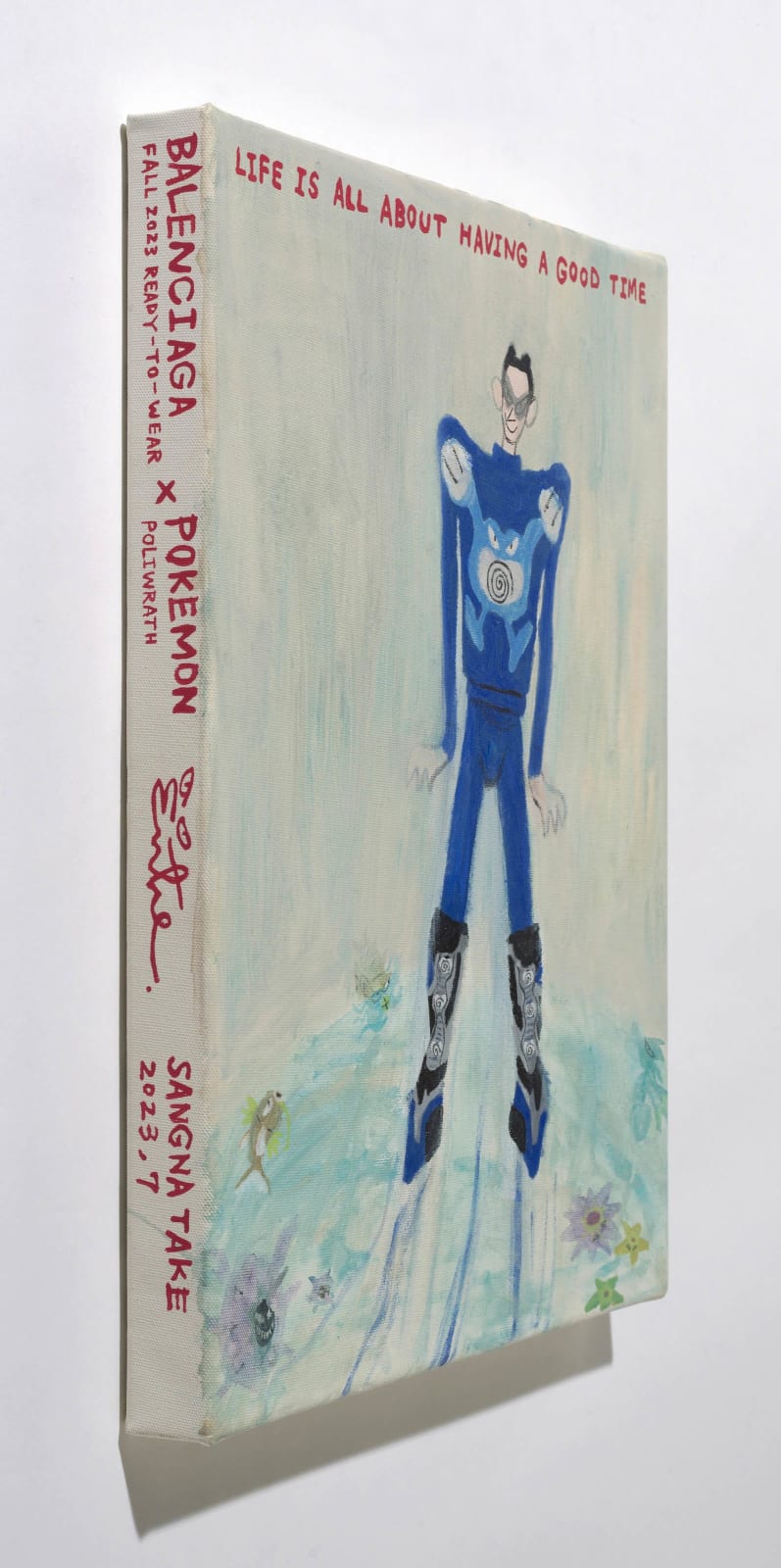 桑拿大可 Sangna Take, Balenciaga x Pokemon-快泳蛙 Balenciaga x Pokemon-Poliwrath, 2023