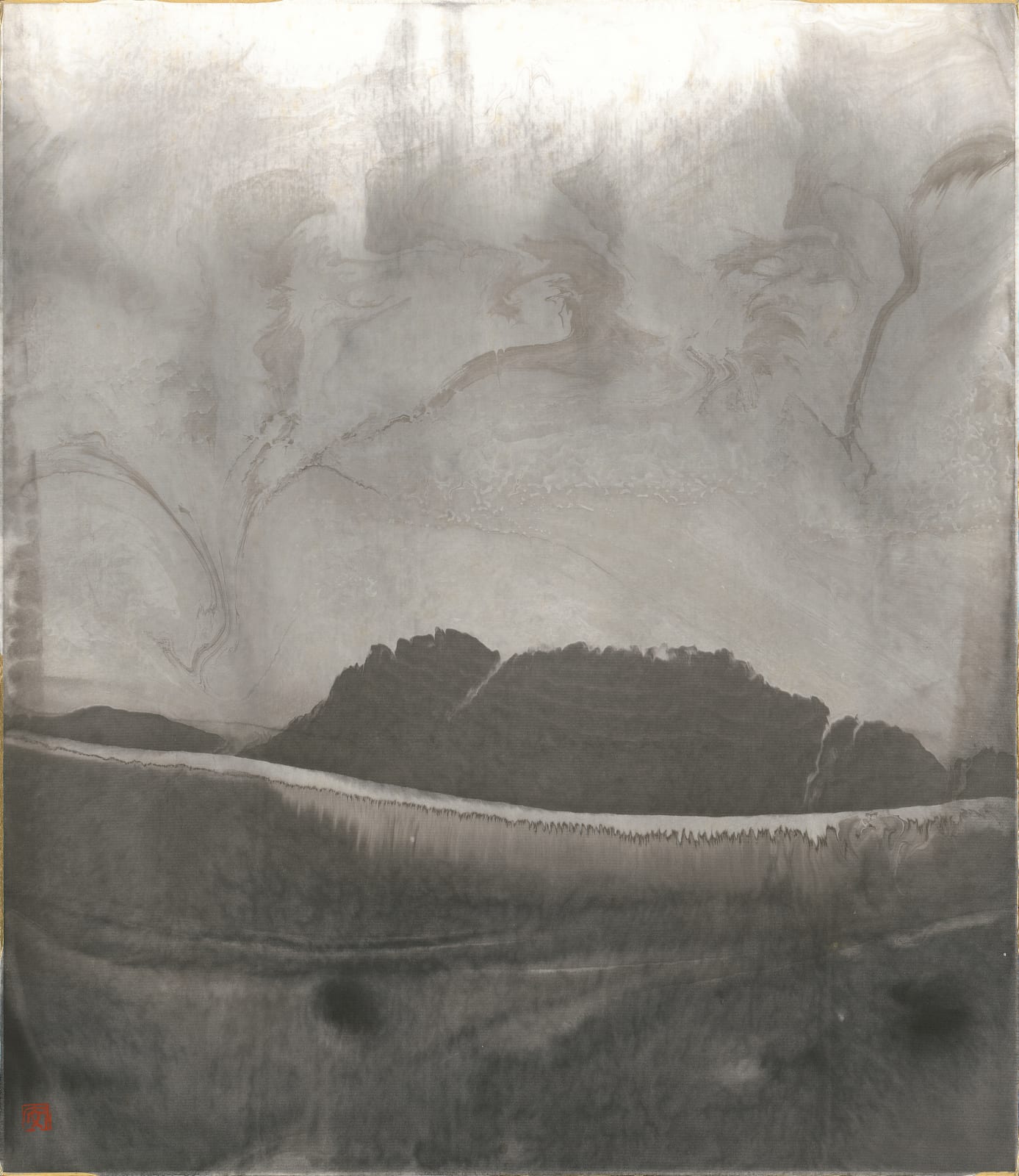 李安成 Lee An-cheng, 無題山水 Untitled (Landscape) , c. 1999-2000s