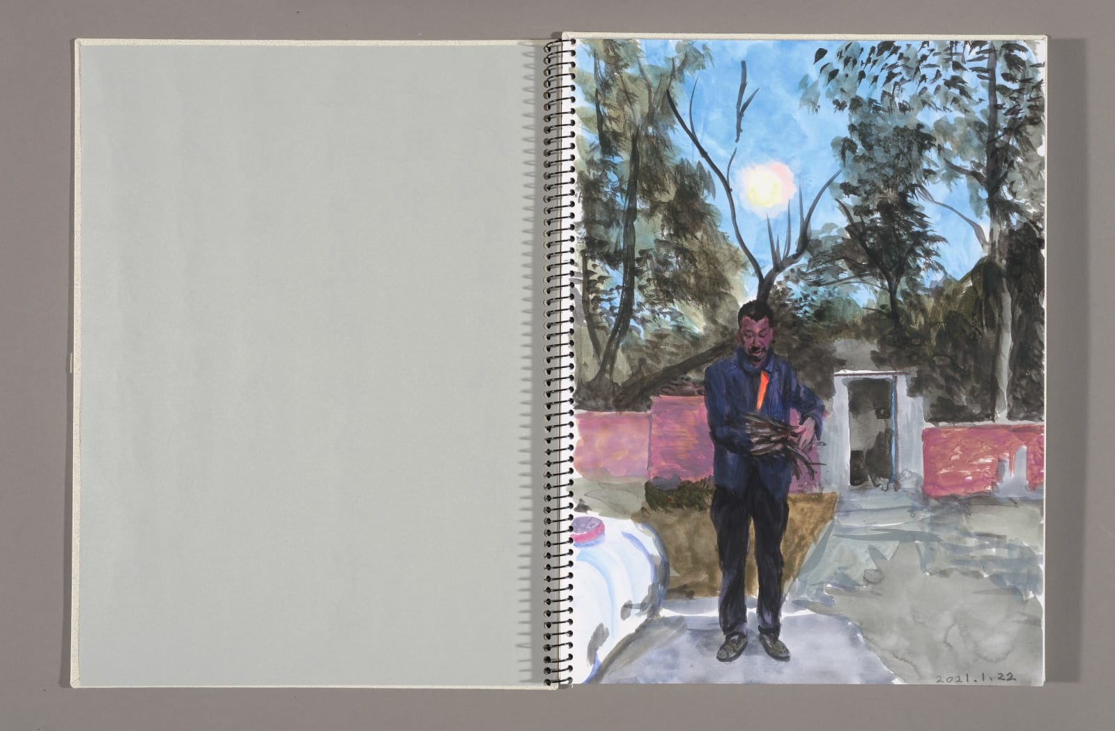 劉小東 LIU Xiaodong, 黑土坑樂章 Heitukeng Movement, 2021