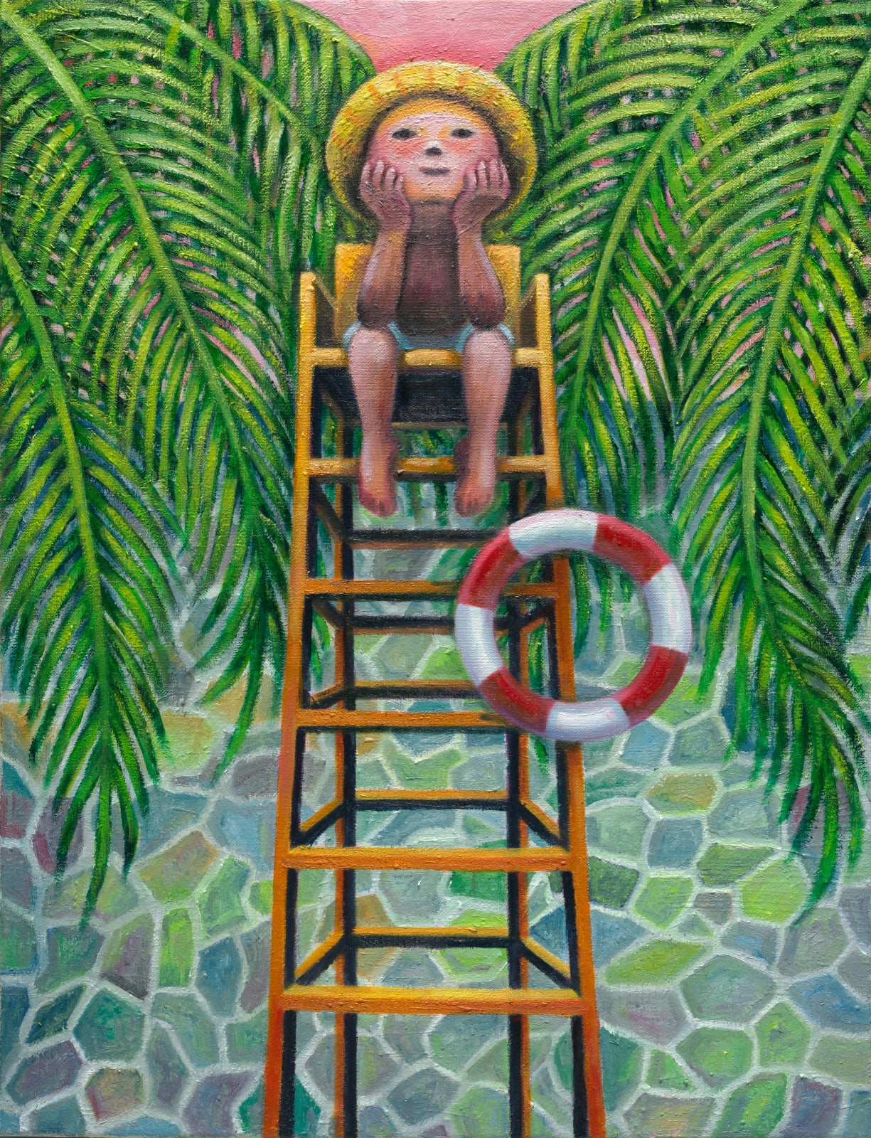 幾米 Jimmy Liao, 夏日的煩惱 Summer Worries, 2023