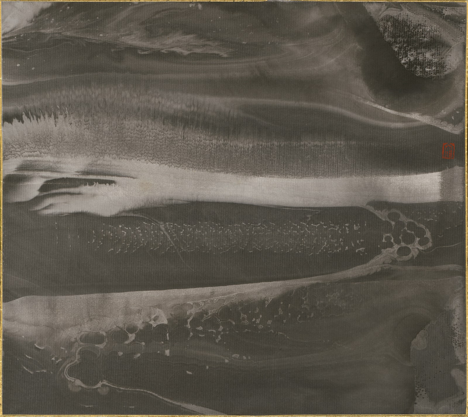 李安成 LEE An-cheng, 無題山水(23-8-13) Untitled (Landscape) , 未紀年