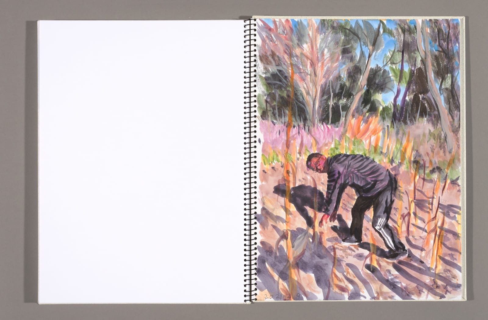 劉小東 LIU Xiaodong, 黑土坑樂章 Heitukeng Movement, 2021