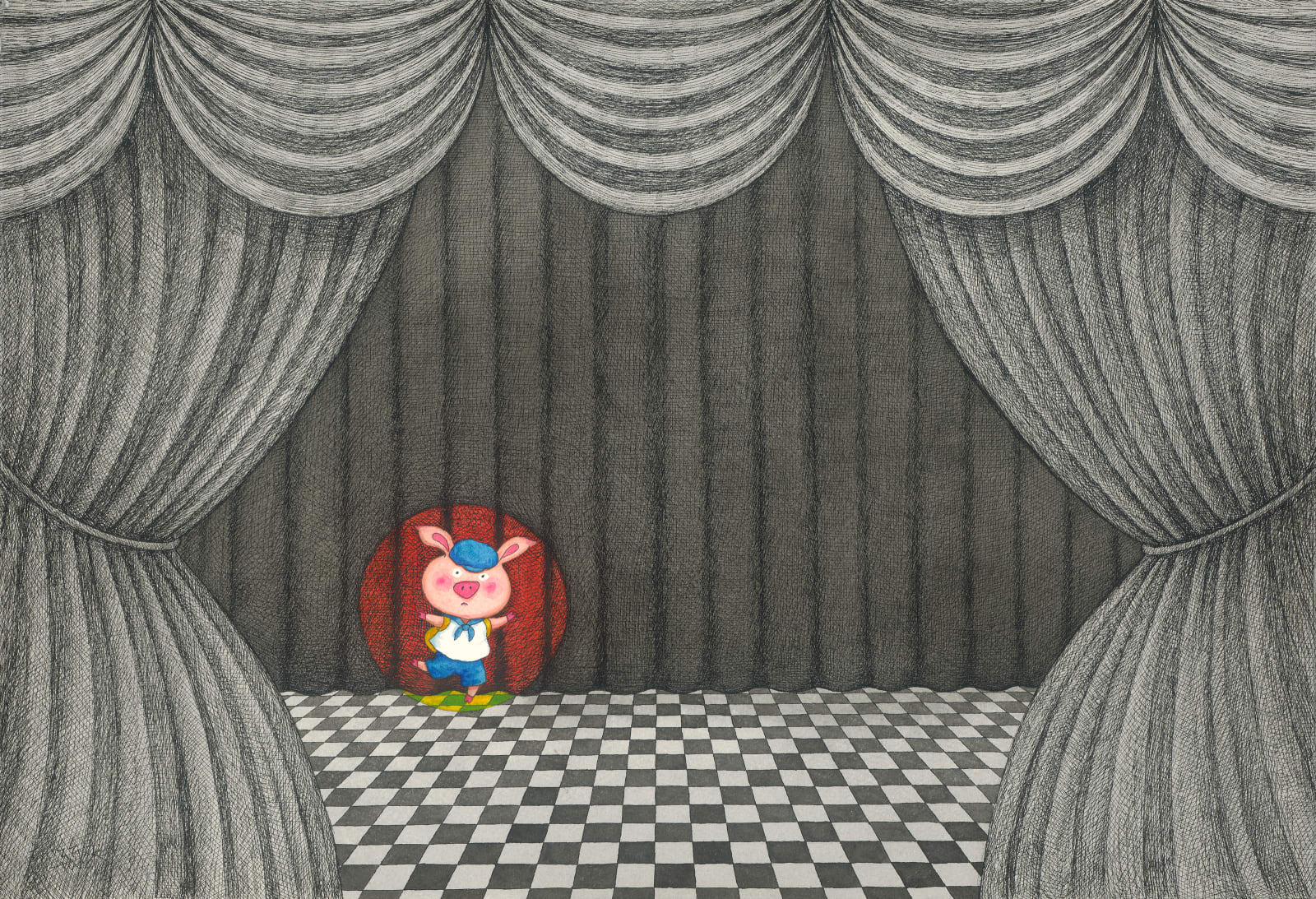 幾米 Jimmy Liao, 微笑的魚-2 A Fish That Smiled At Me-2, 未紀年 n.d.