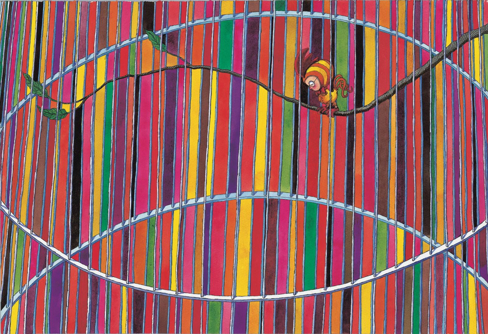 幾米 Jimmy Liao, 失樂園-小雞丁 Paradise Lost-Lil' Chicken, 2005