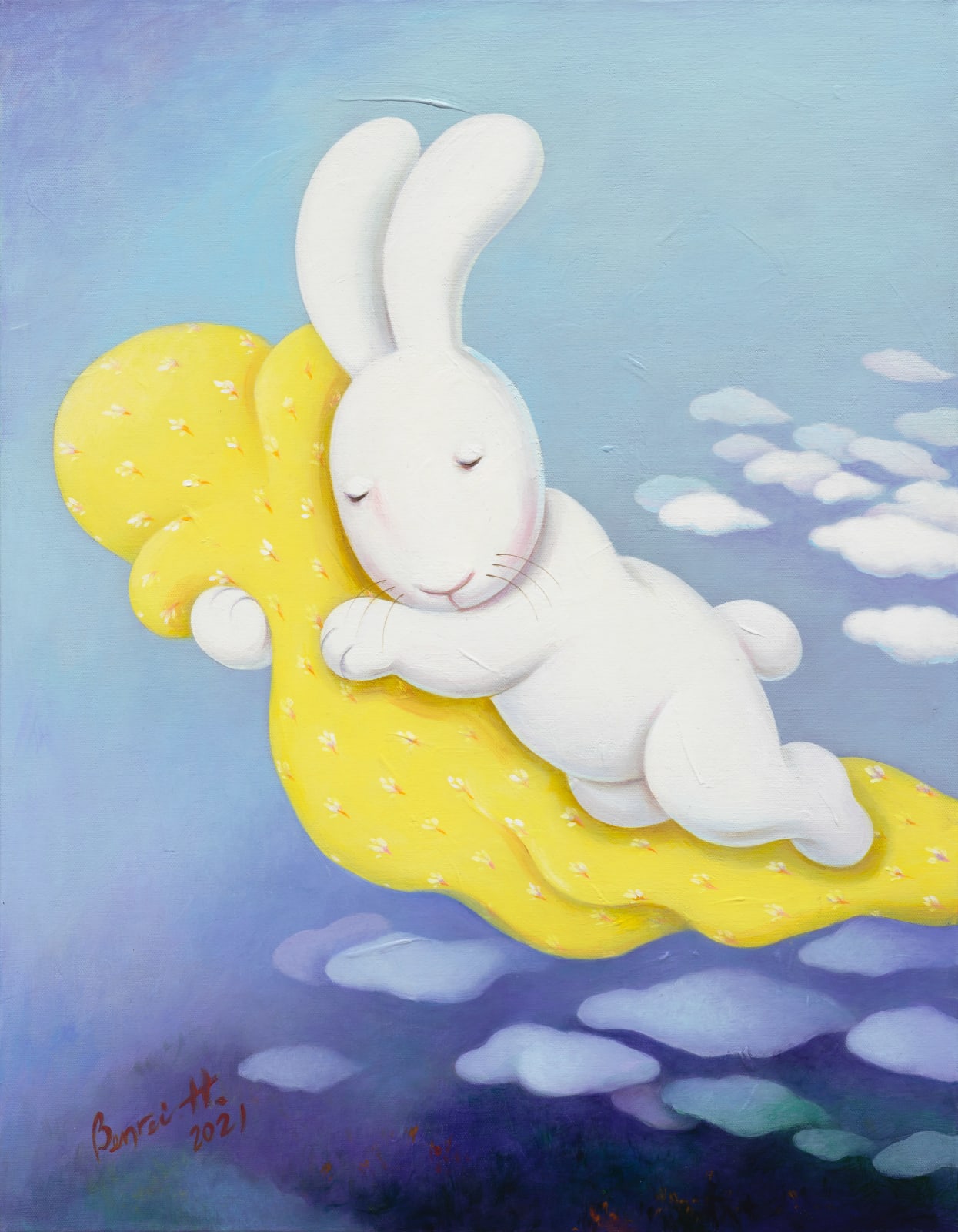 黃本蕊 Benrei HUANG, 美夢的充分必要條件 Sweet dreams are made of this, 2021