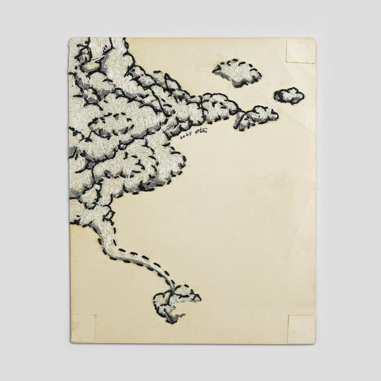 劉正堃 Abei LIU, 亂入系列- Print of American Astronaut Eugene Andrew Cernan, 2025