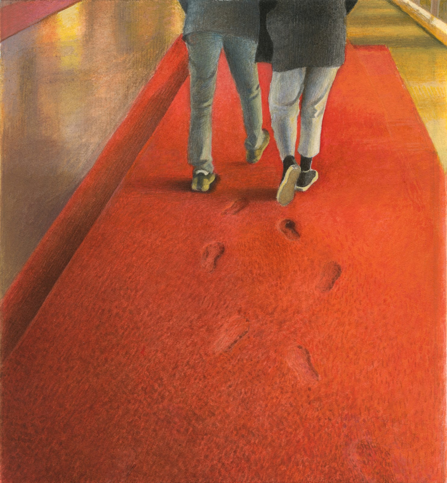 張安 ZHANG An, 腳印Footprint, 2019