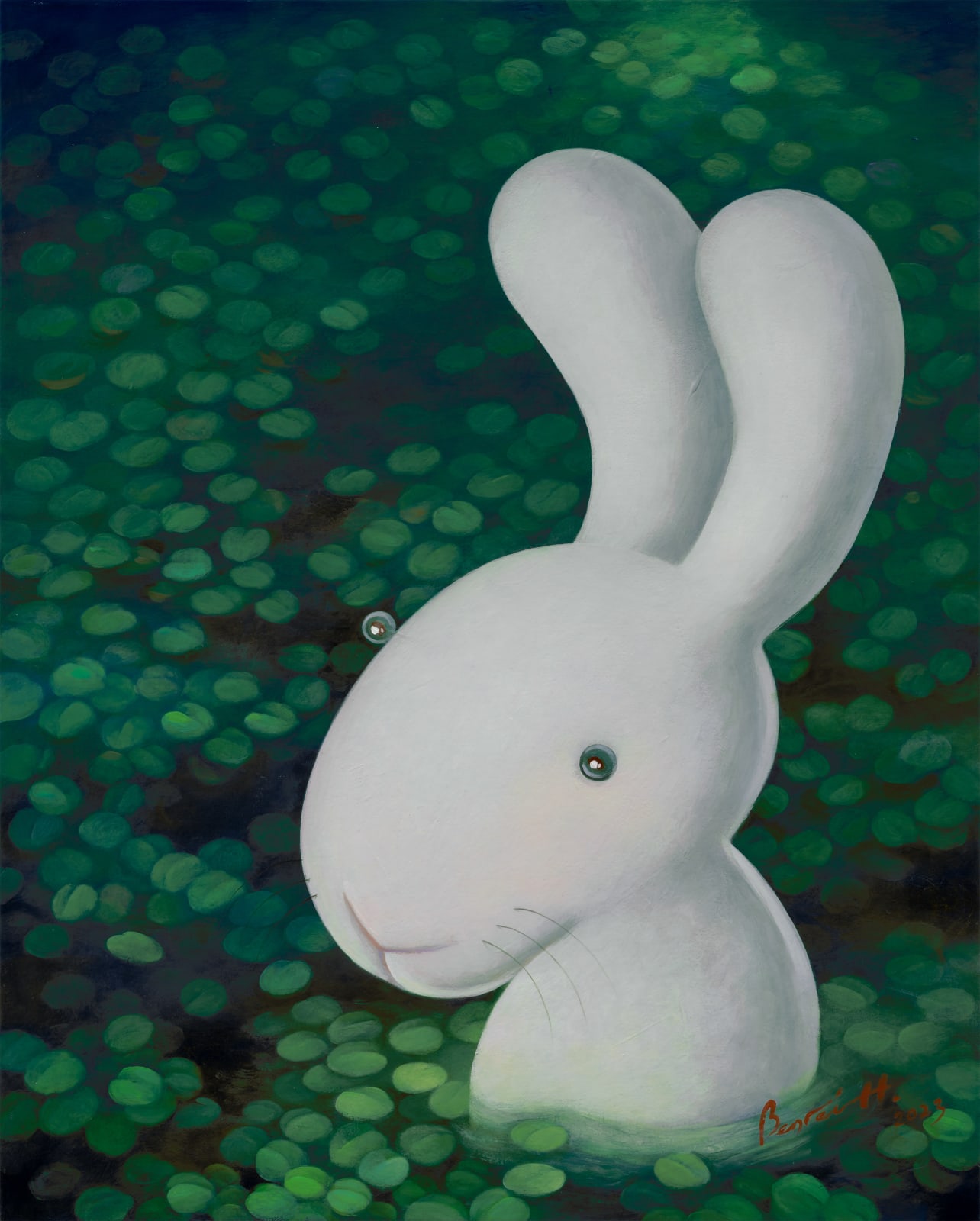 黃本蕊 Benrei HUANG, 深夜溫泉 Midnight onsen, 2023