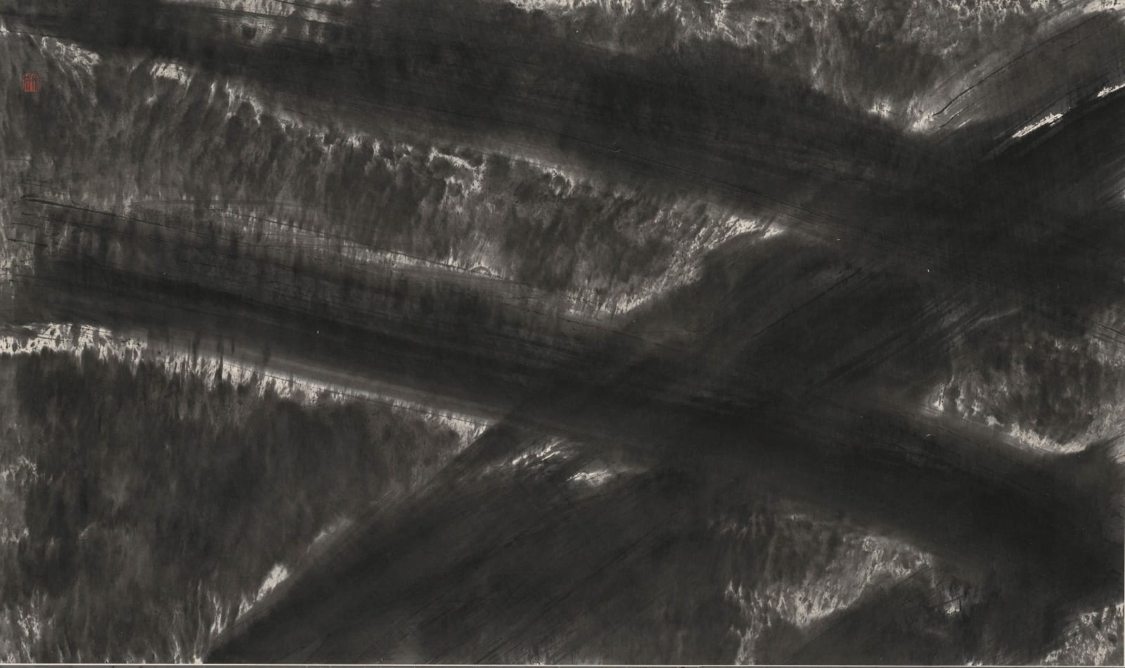 李安成 Lee An-cheng, 無題山水 Untitled (Landscape) , c. 1985