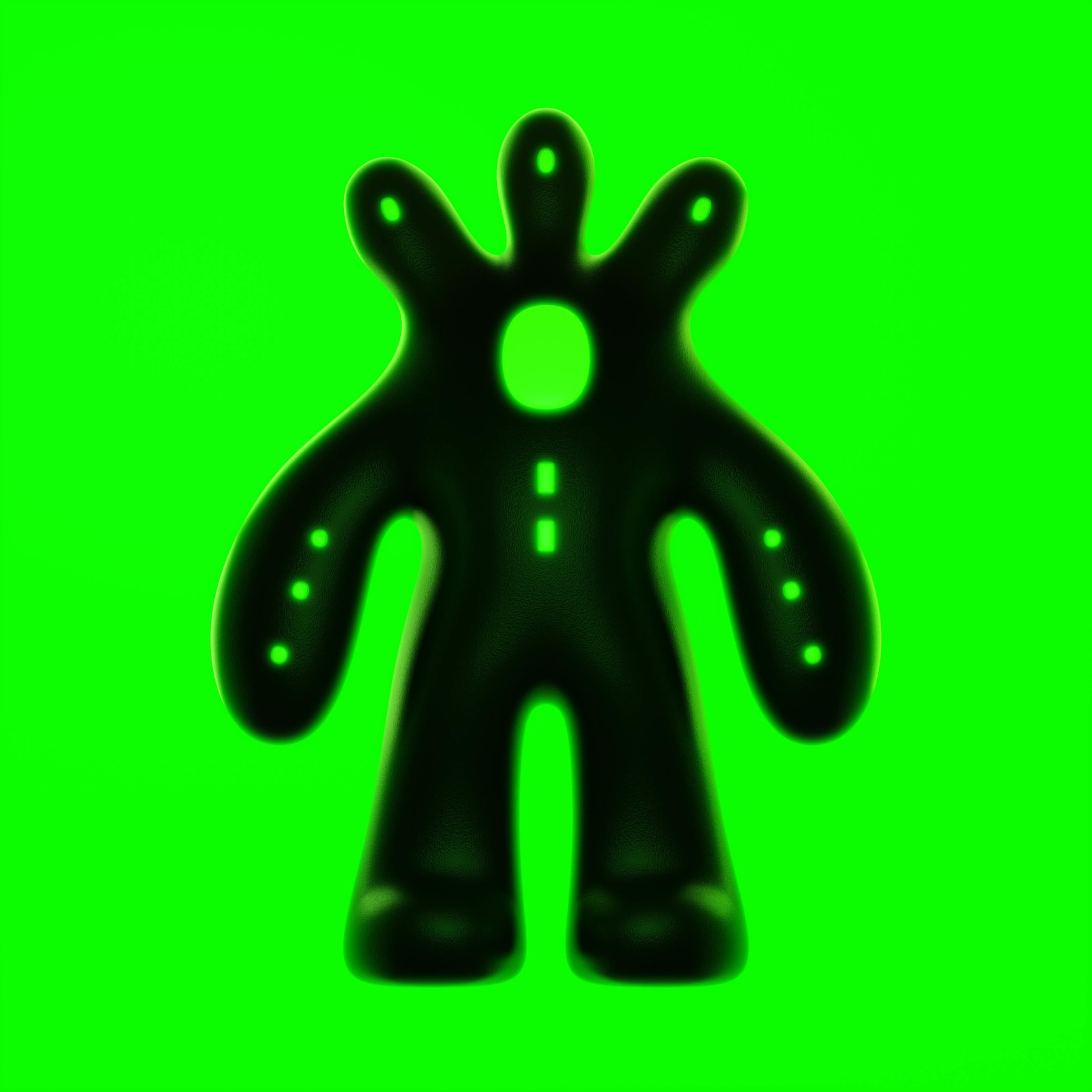 陳普 CHEN Pu, Lumineer_Green#1 , 2023