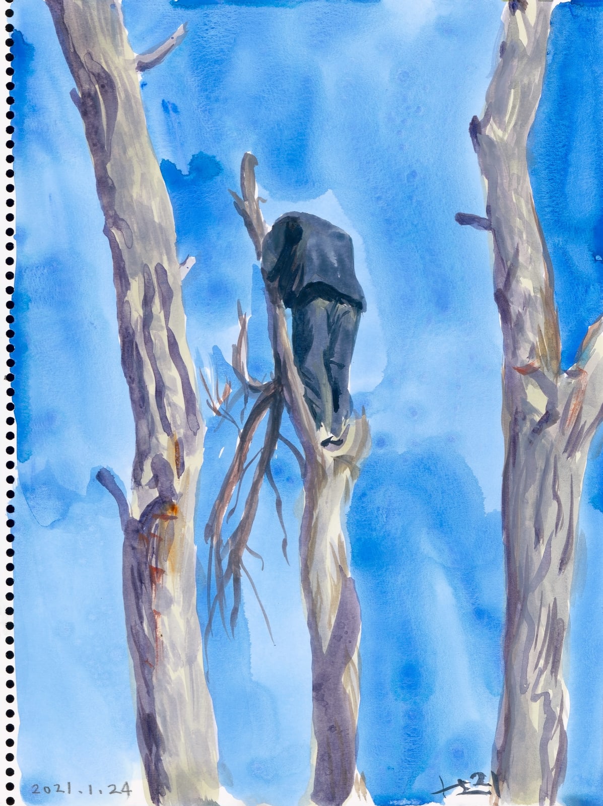 刘小东 LIU Xiaodong, 黑土坑乐章 Heitukeng Movement , 2021