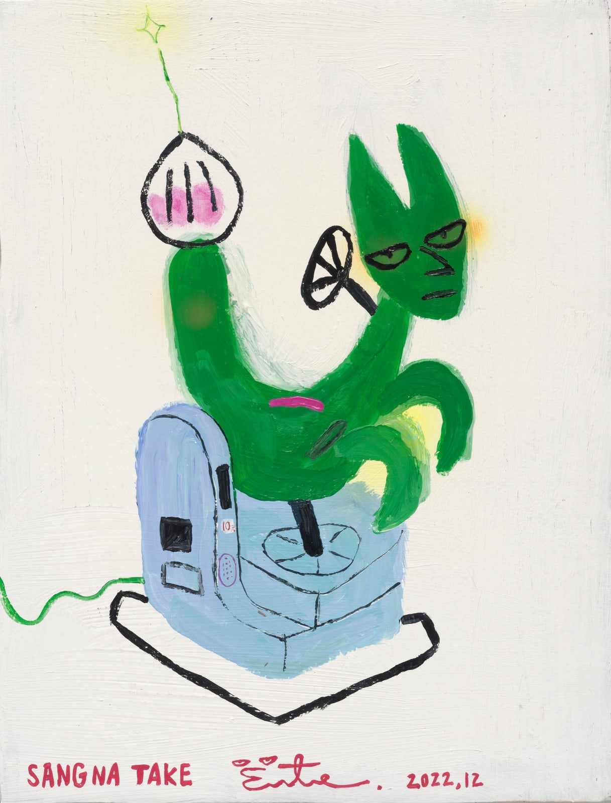 桑拿大可 Sangna Take, 妙蛙種子投幣式搖搖馬 Kiddie Ride-Bulbasaur, 2022