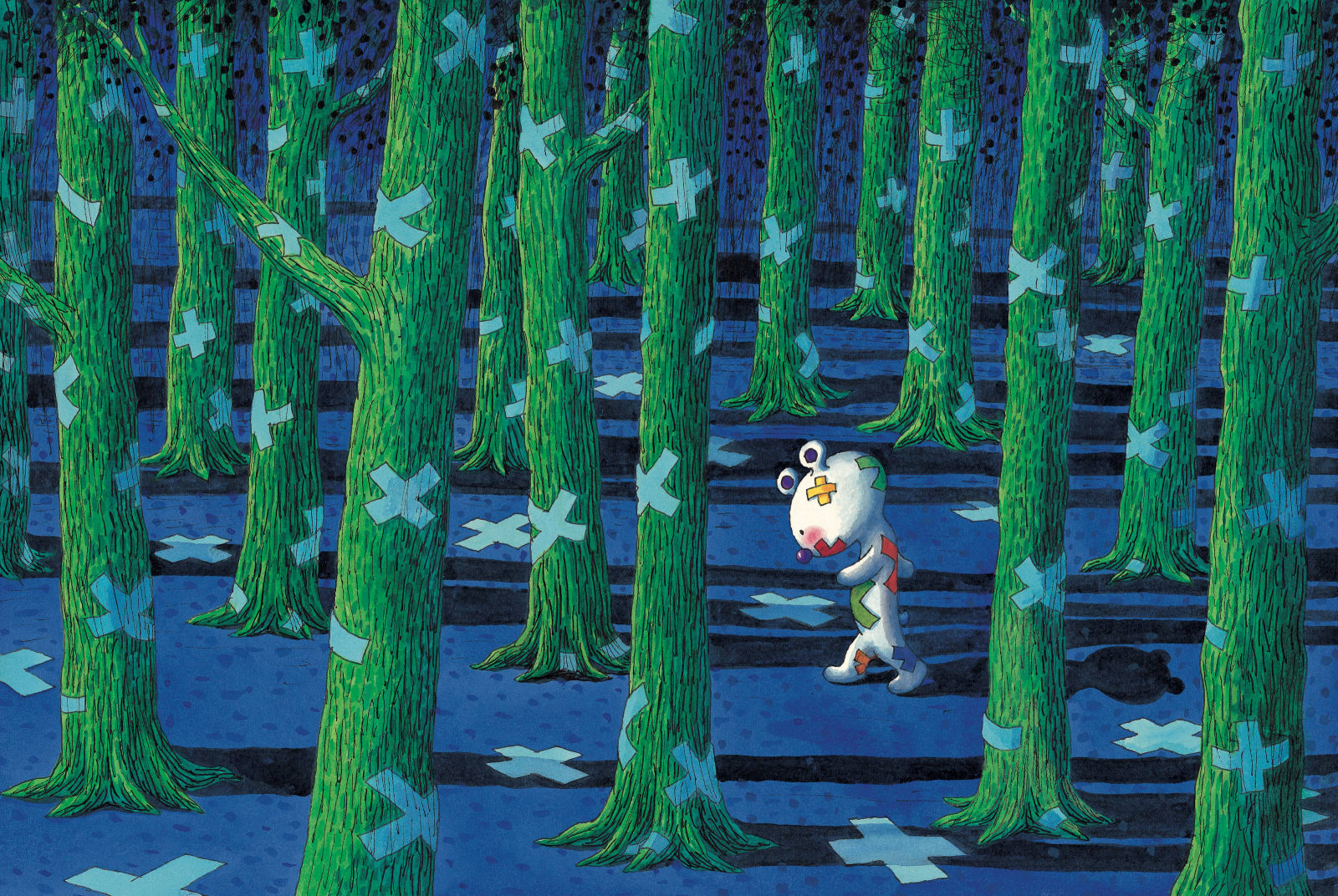 幾米 Jimmy Liao, 失樂園-II 童年下雪了 1 Paradise Lost-II It's Snowing in Childhood 1, 2005