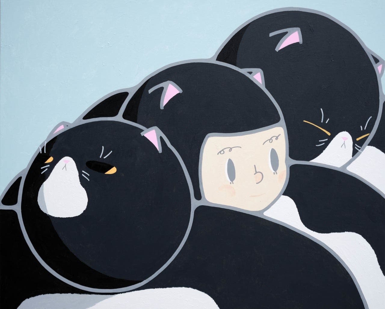 黃原 HUANG Yuan, 舒適圈-開小差 Comfort Zone-Slope Away, 2023