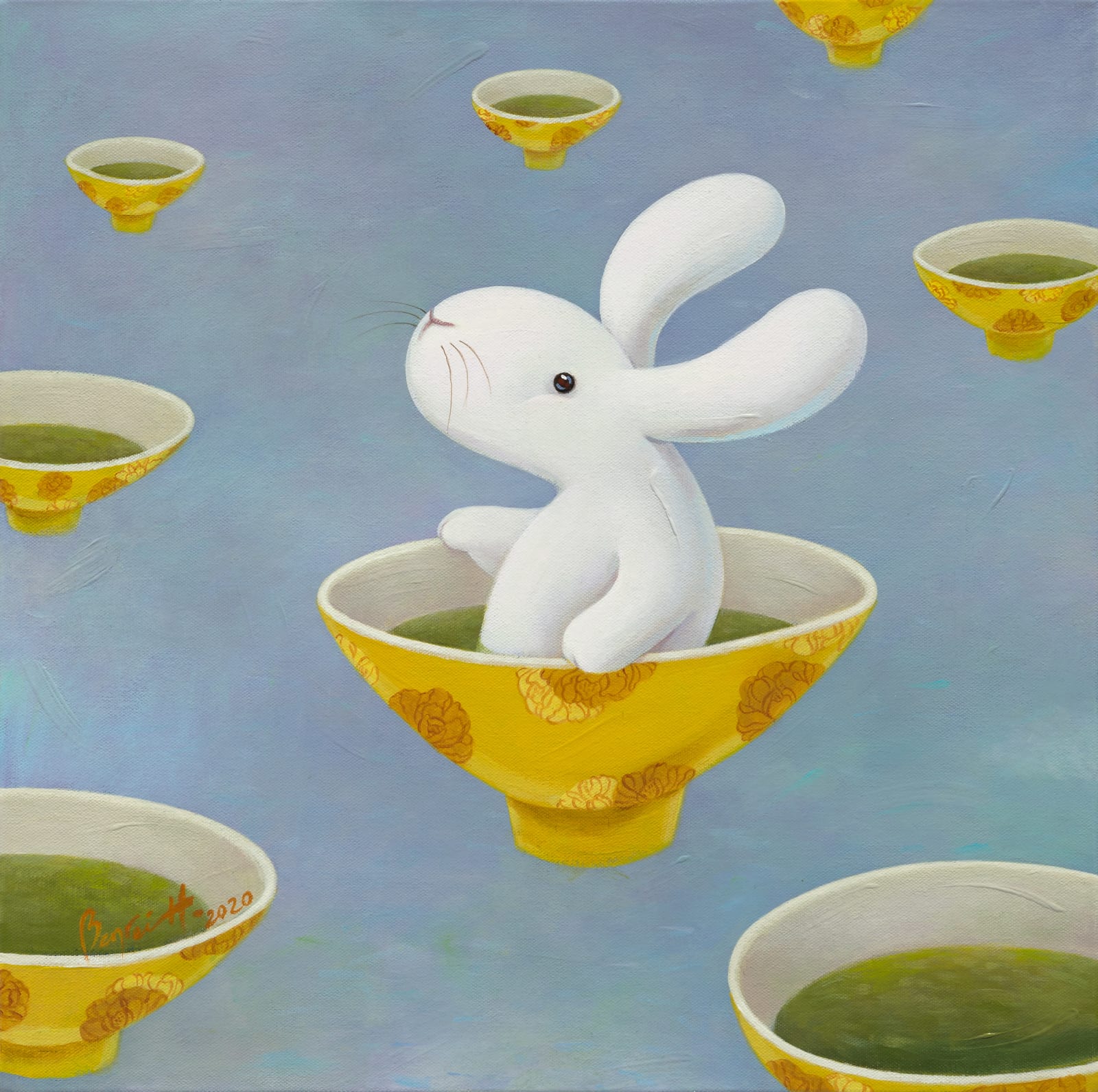 黃本蕊 Benrei HUANG, 九日養生茶道—第六日 Nine days of therapeutic tea ceremony - day 6, 2020