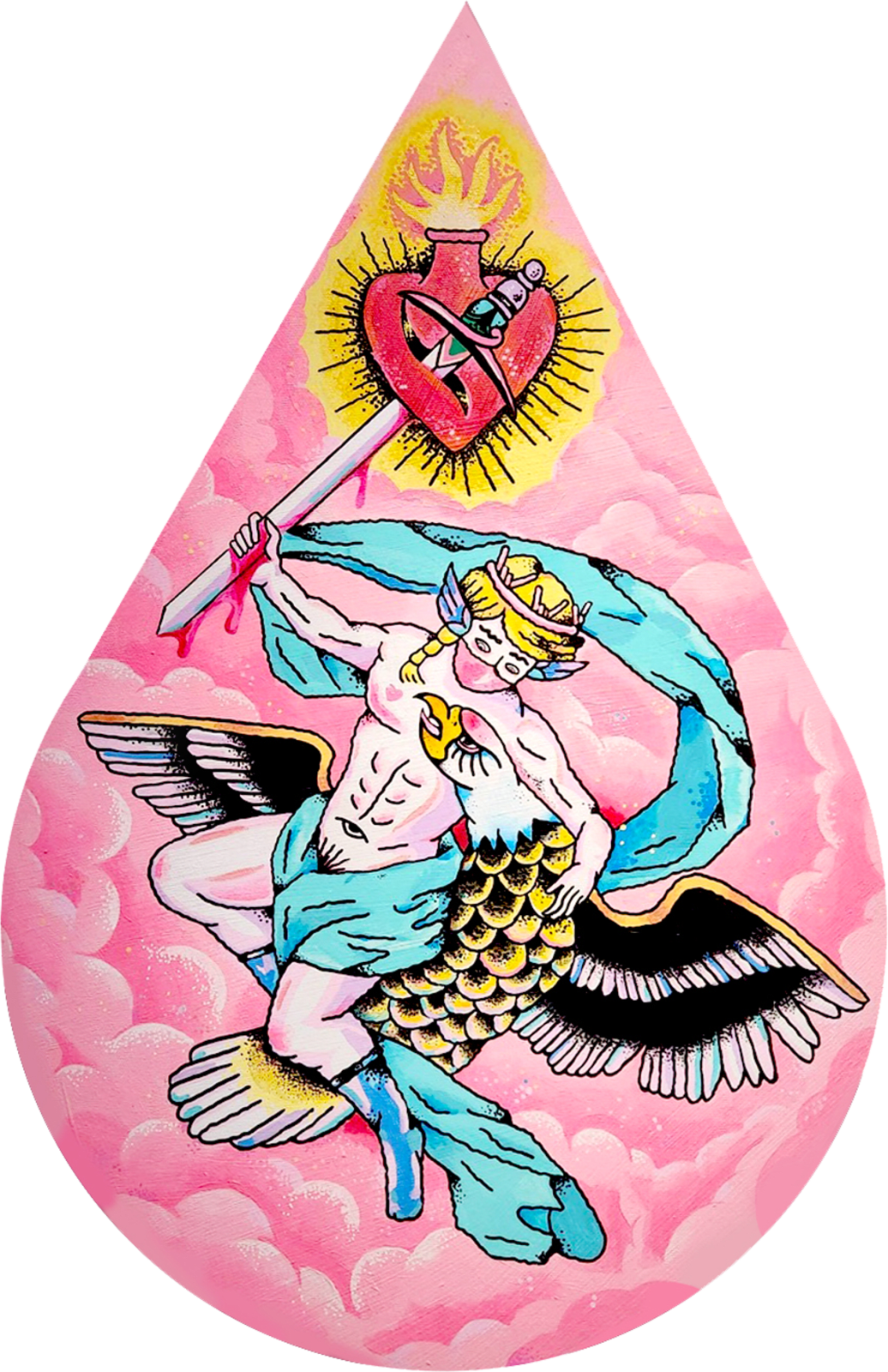 喇叭吮 Laba, 纏綿 Making pink love, 2022