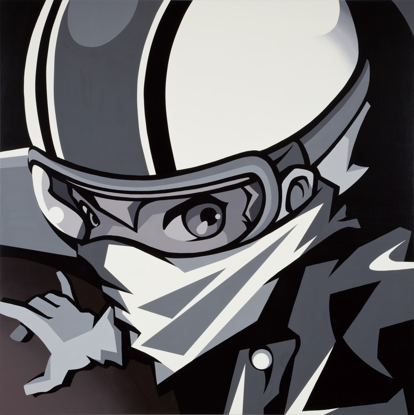 松浦浩之 Hiroyuki MATSUURA, 超音波重力(單色) Super Sonic Gravity (Monochrome), 2008