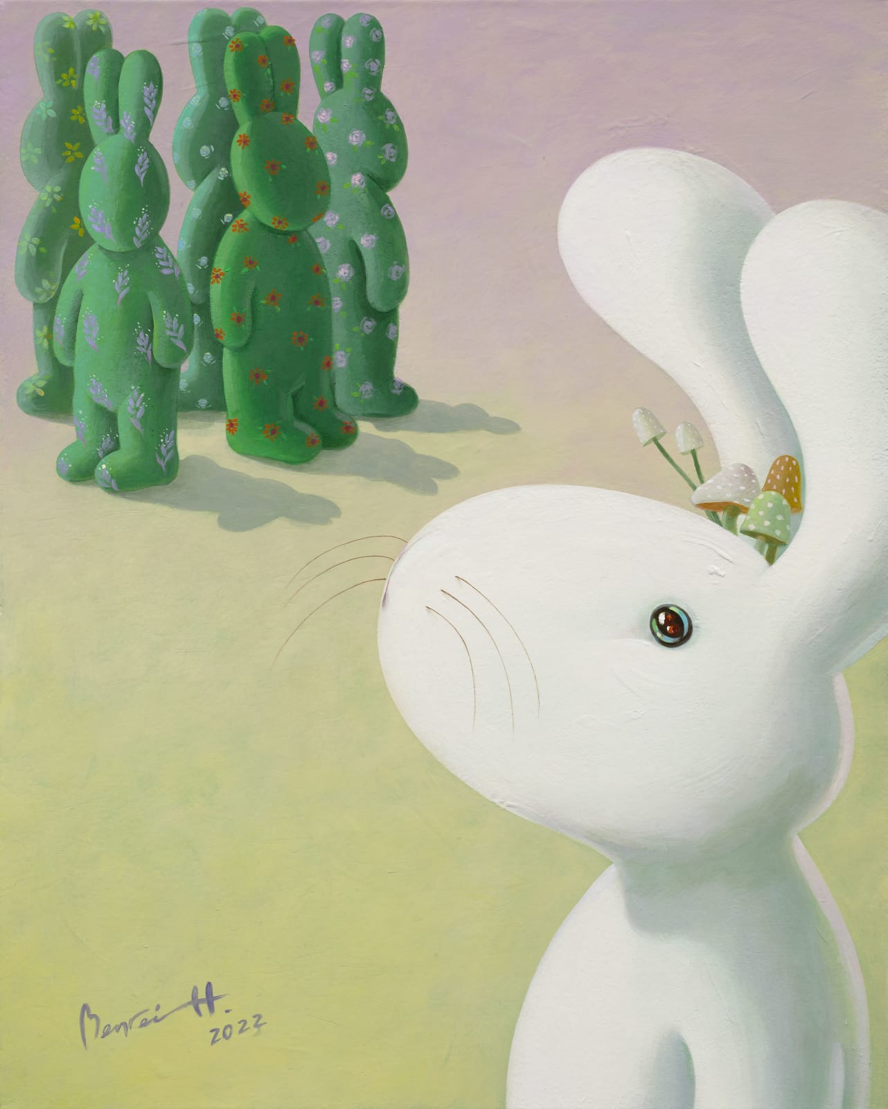 黃本蕊 Benrei HUANG, 心嚮往之 Will I ever be like you, 2022