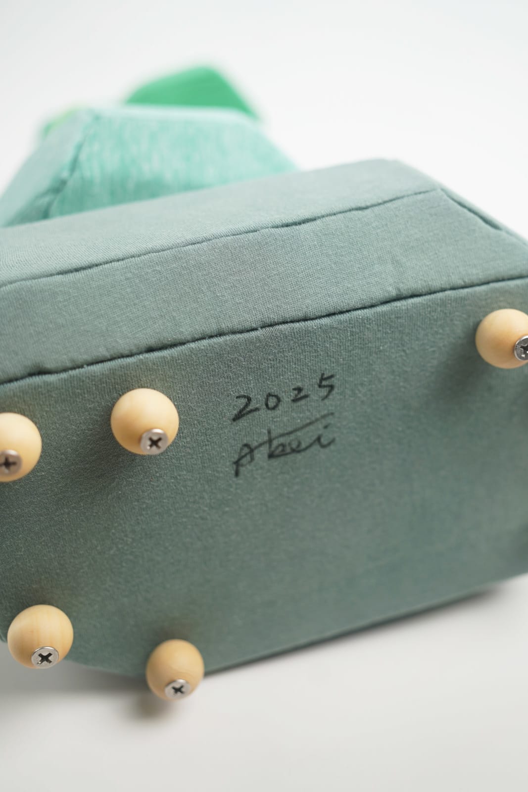 劉正堃 Abei LIU, 綠色呢喃石悄悄守護著 Whisperocks: Green , 2025