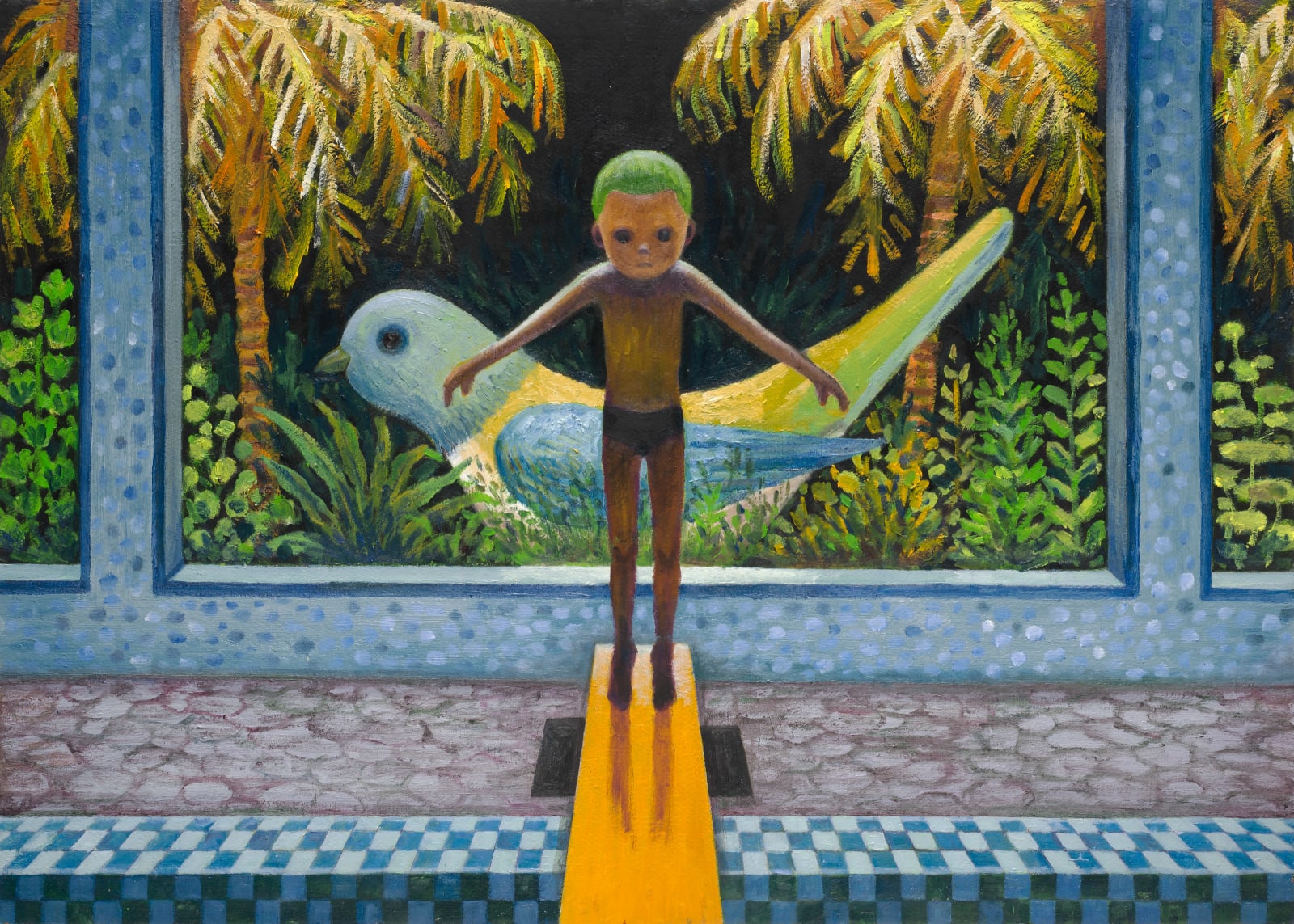 幾米 Jimmy Liao, 起飛的鳥 A Flying Bird, 2023