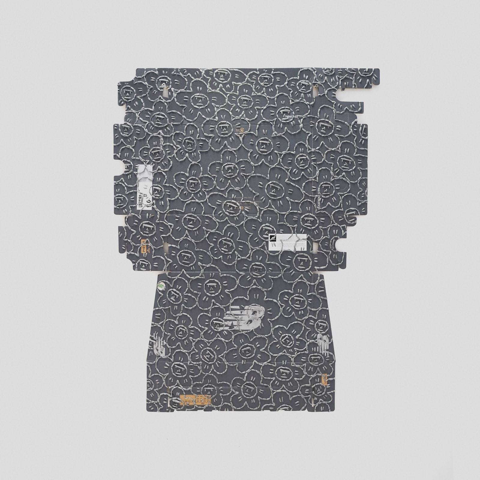 劉正堃 Abei LIU, 亂入系列- HUA HUA GARDEN亂入NEW BALANCE鞋盒 HUA HUA GARDEN on NEW BALANCE SHOE BOX, 2022