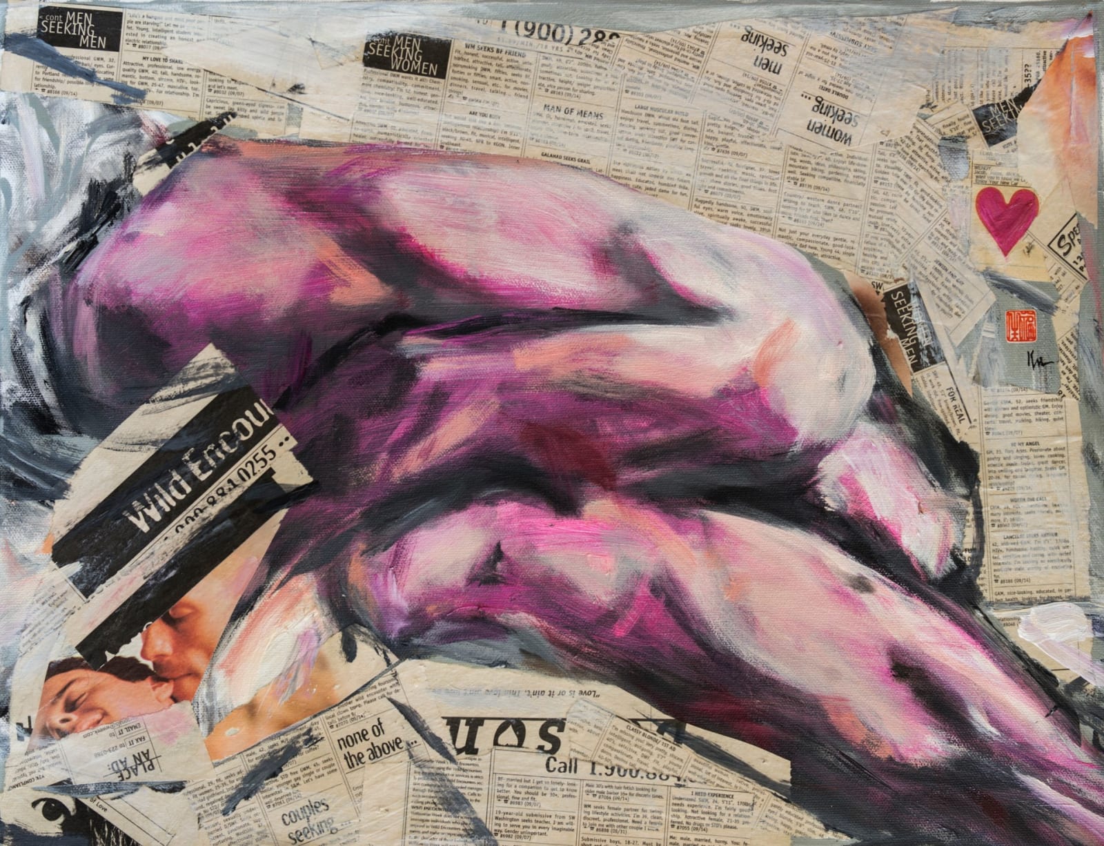 顧福生 Fu-Sheng KU, 企尋 Seeking, 1999