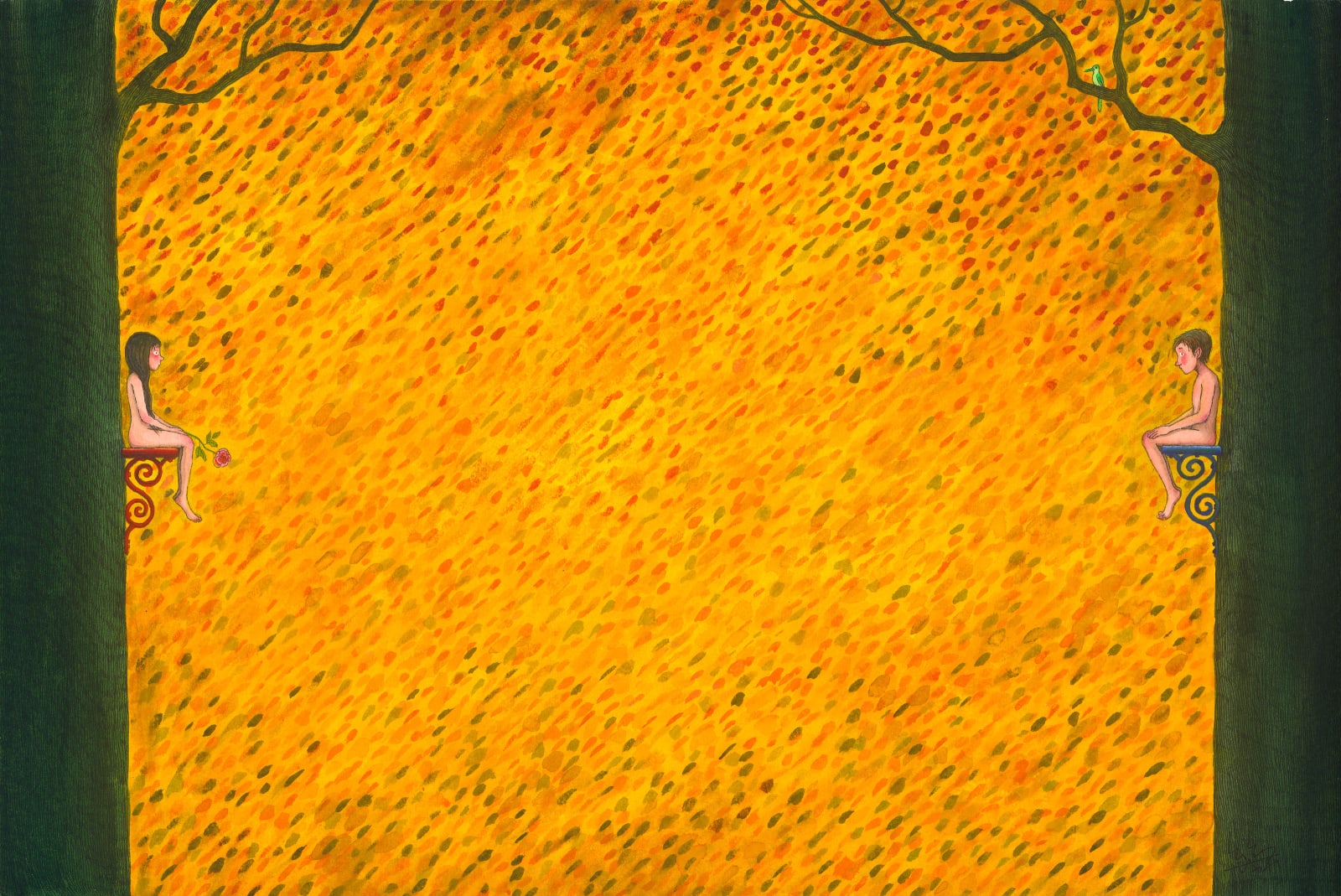 幾米 Jimmy Liao, 距離 Distance, 2017