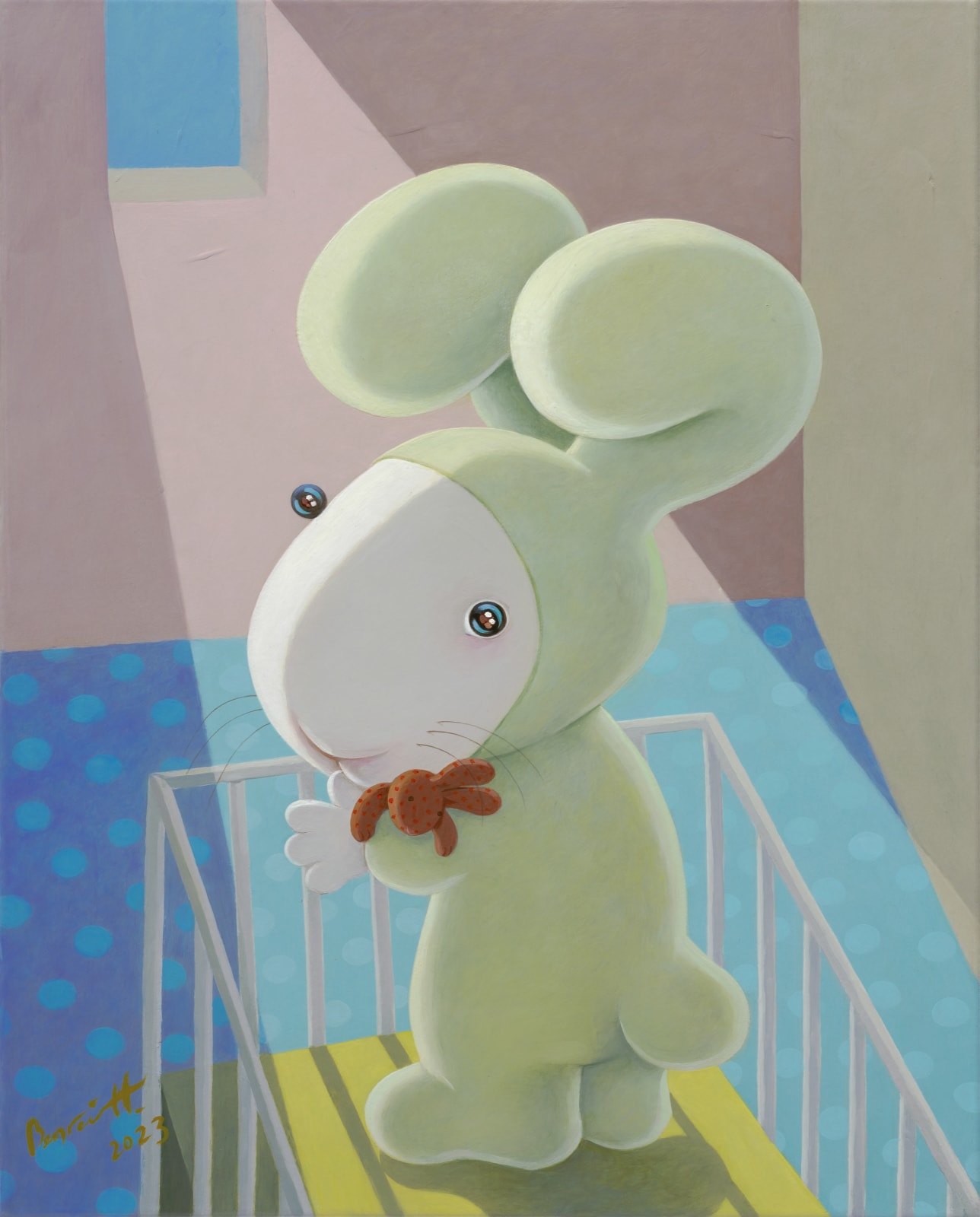 黃本蕊 Benrei HUANG, 聽大人說：小孩有耳無嘴 Perhaps it'd be simpler if you just did what you're told and didn't try to understand things., 2023