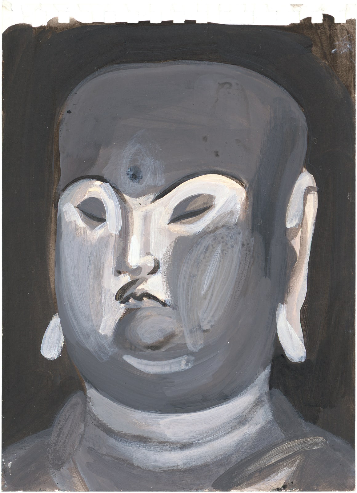 張安 ZHANG An, 文化考察期間的寫生之十五 Painting from Life during a Cultural Study Tour 15, 2017