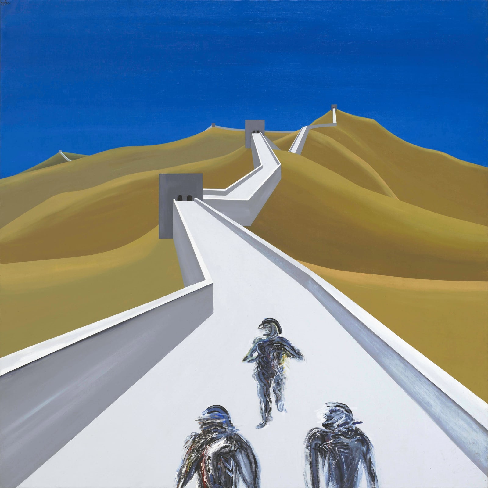 夏陽 HSIA Yan, 長城連作 The Great Wall Series, 1969