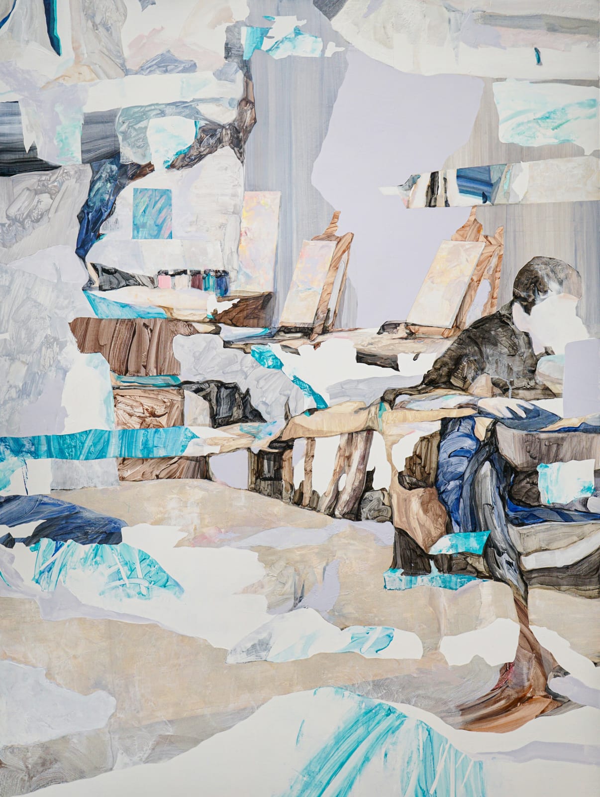 李明剛 LEE Ming Kang, 凌晨的工作室 Morning Studio, 2023