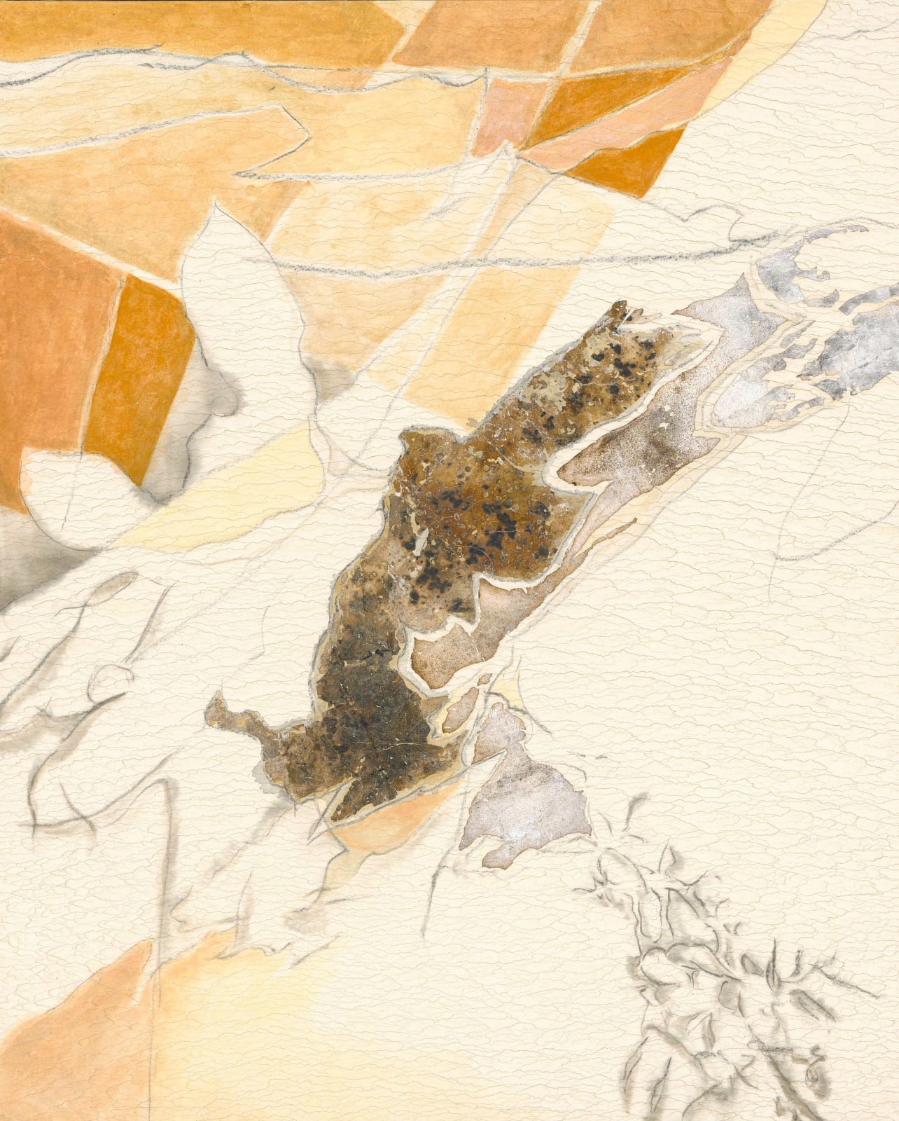 胡晴雯 HU Ching Wen, 橘色陽台的倒影 Reflection of Orange Balcony, 2023