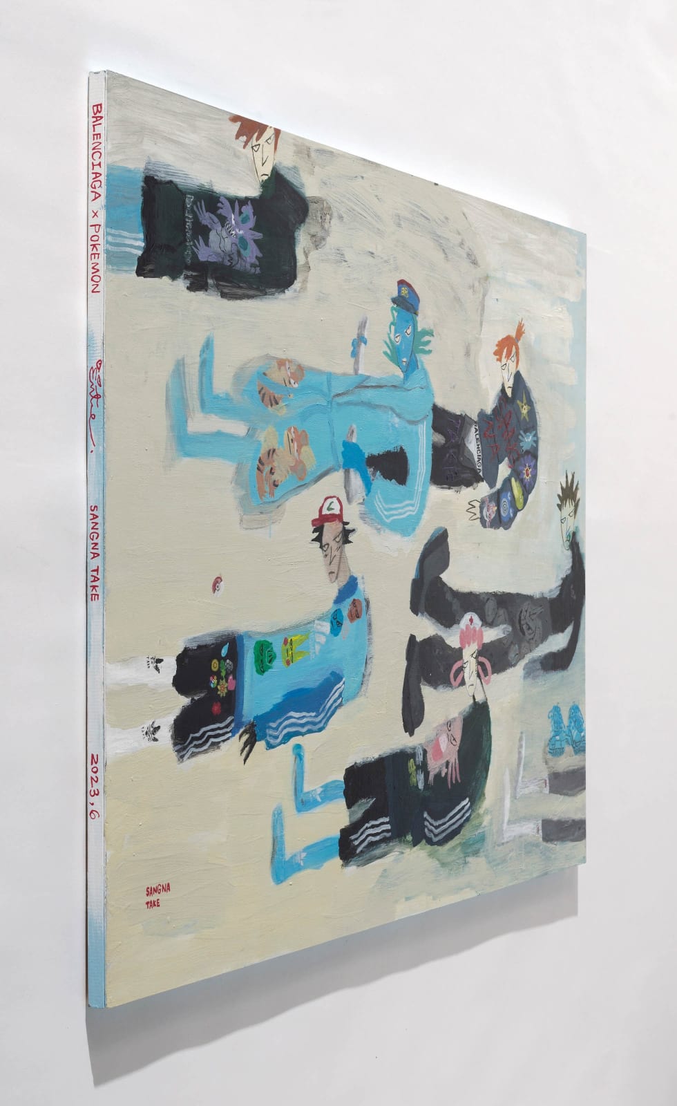 桑拿大可 Sangna Take, Balenciaga x Pokemon-冷漠 Balenciaga x Pokemon-Coldness, 2023