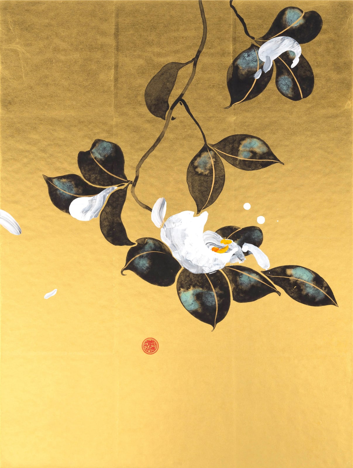 品川亮 RYO SHINAGAWA, 白茶花 White Camellia, 2022