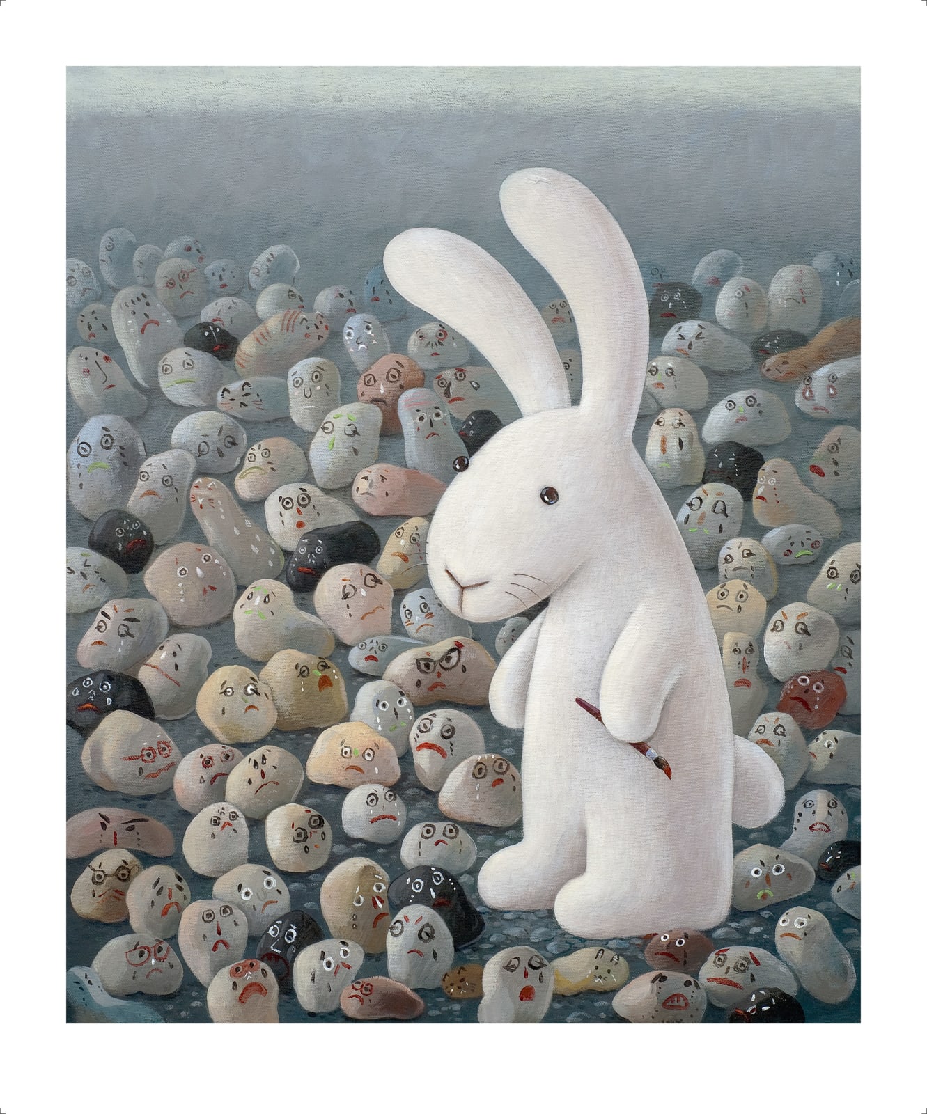 黃本蕊 Benrei HUANG, 我的塗鴉，把全世界都畫哭了！ I am guilty of painting the whole world crying, 2012