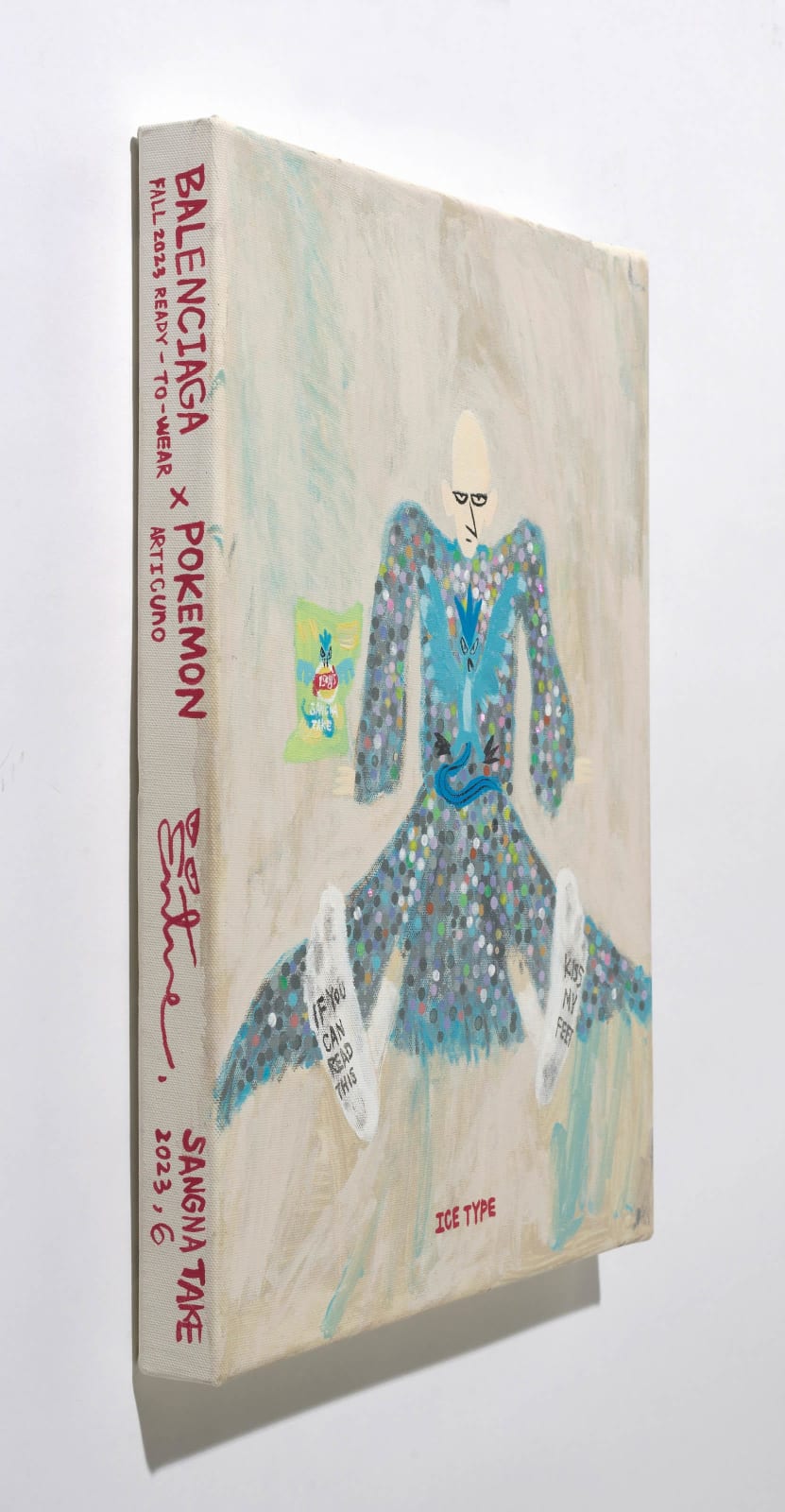 桑拿大可 Sangna Take, Balenciaga x Pokemon-急凍鳥 Balenciaga x Pokemon-Articuno, 2023