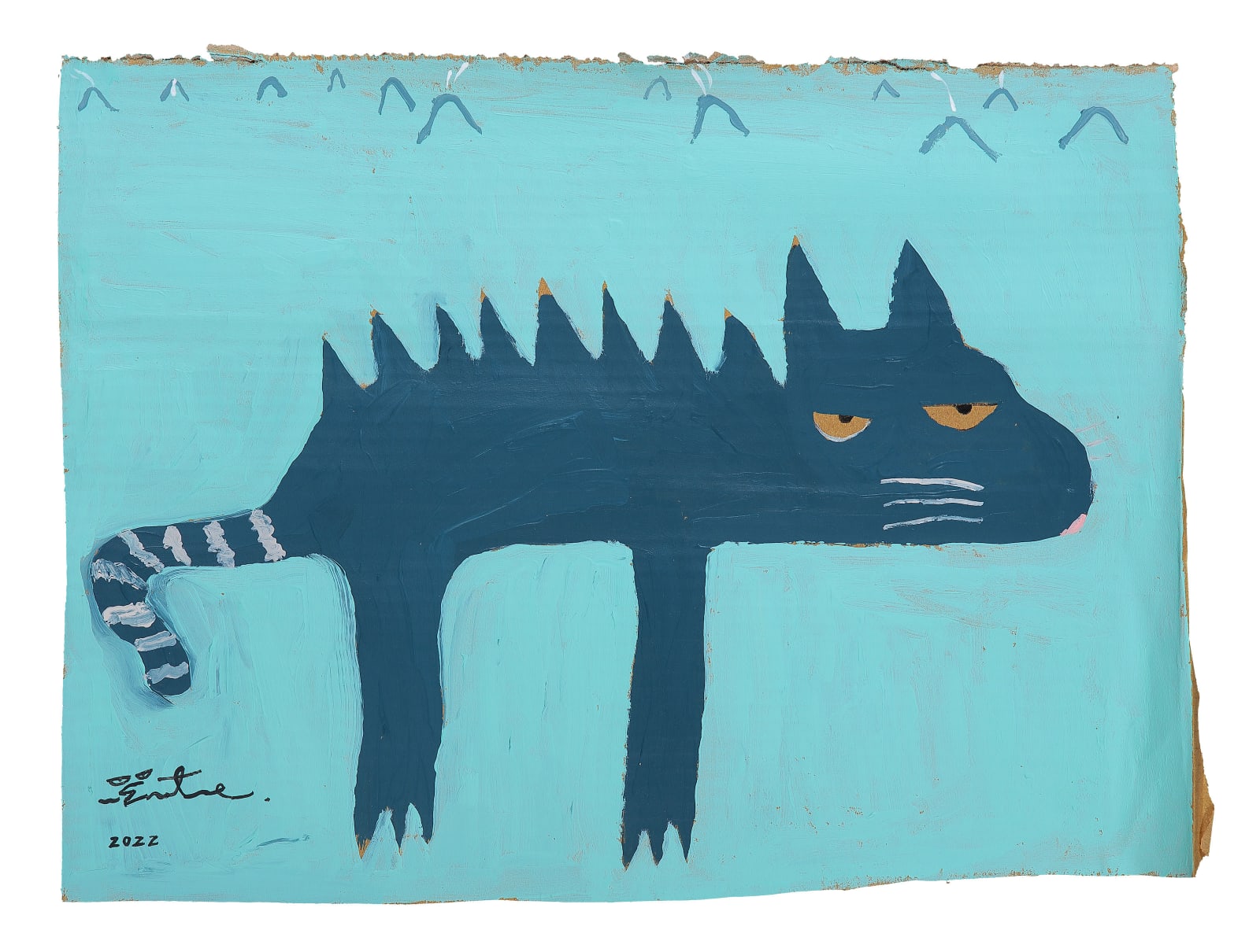 桑拿大可 Sangna Take, 懶貓獸 Lazy Cat Beast, 2022