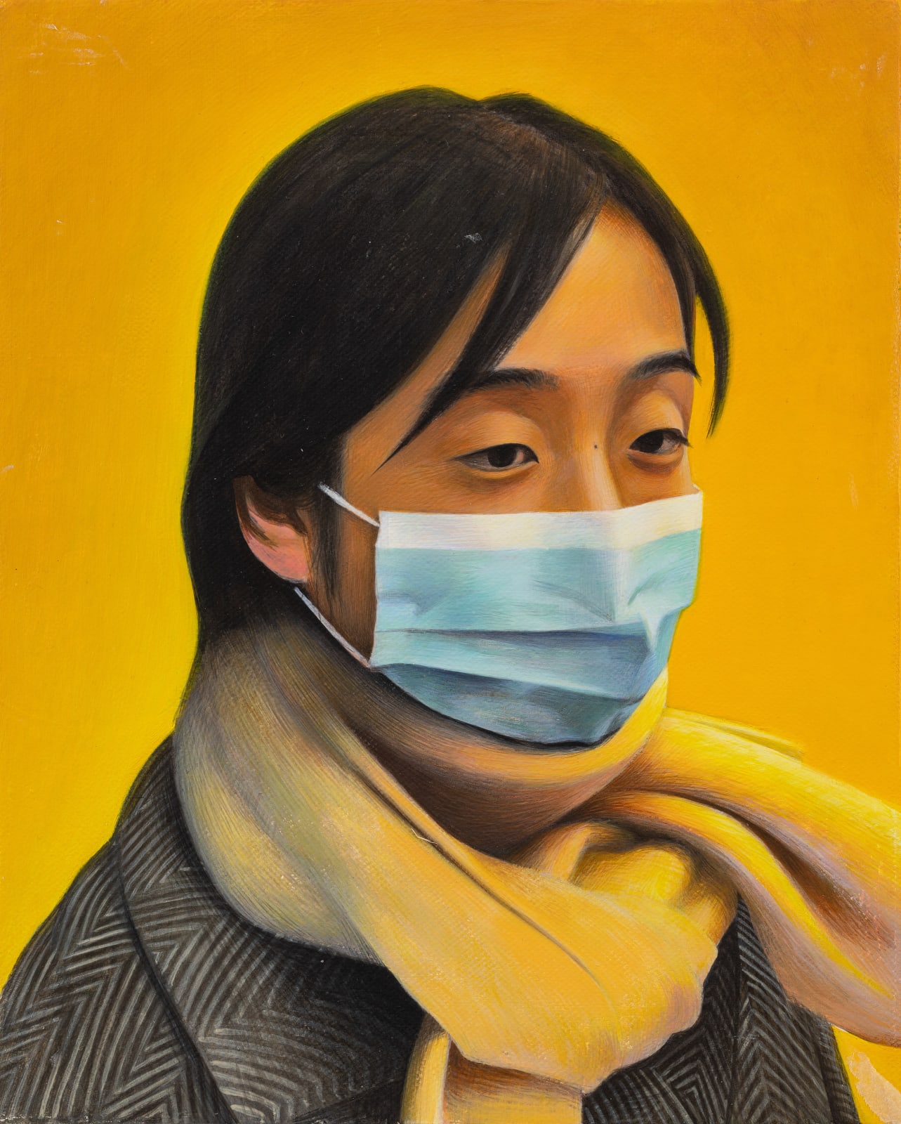 张安 ZHANG An, 疲惫的年轻人之二 Exhausted Young Adult 2, 2021