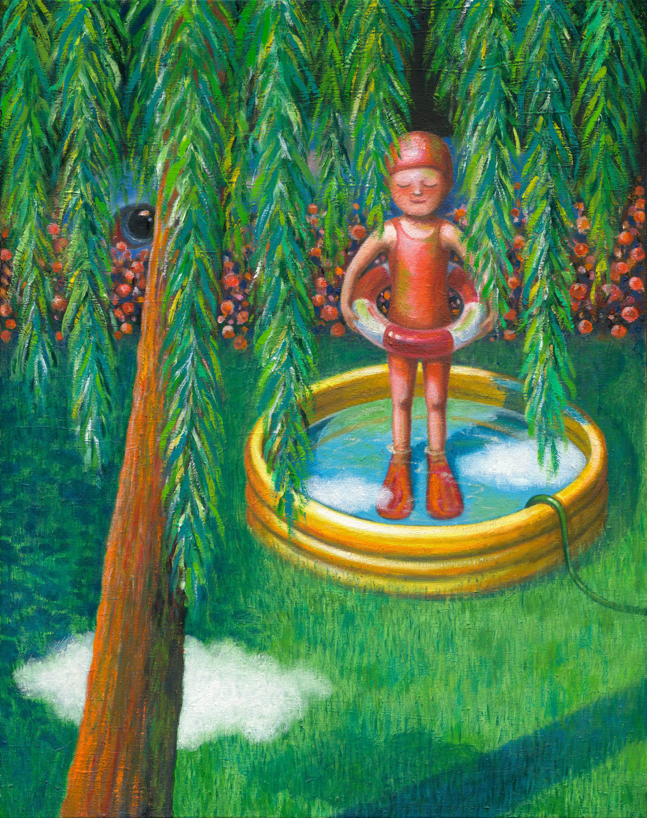 幾米 Jimmy Liao, 游泳吧!春天 Spring is Here, Let's Go Swimming, 2023-2024