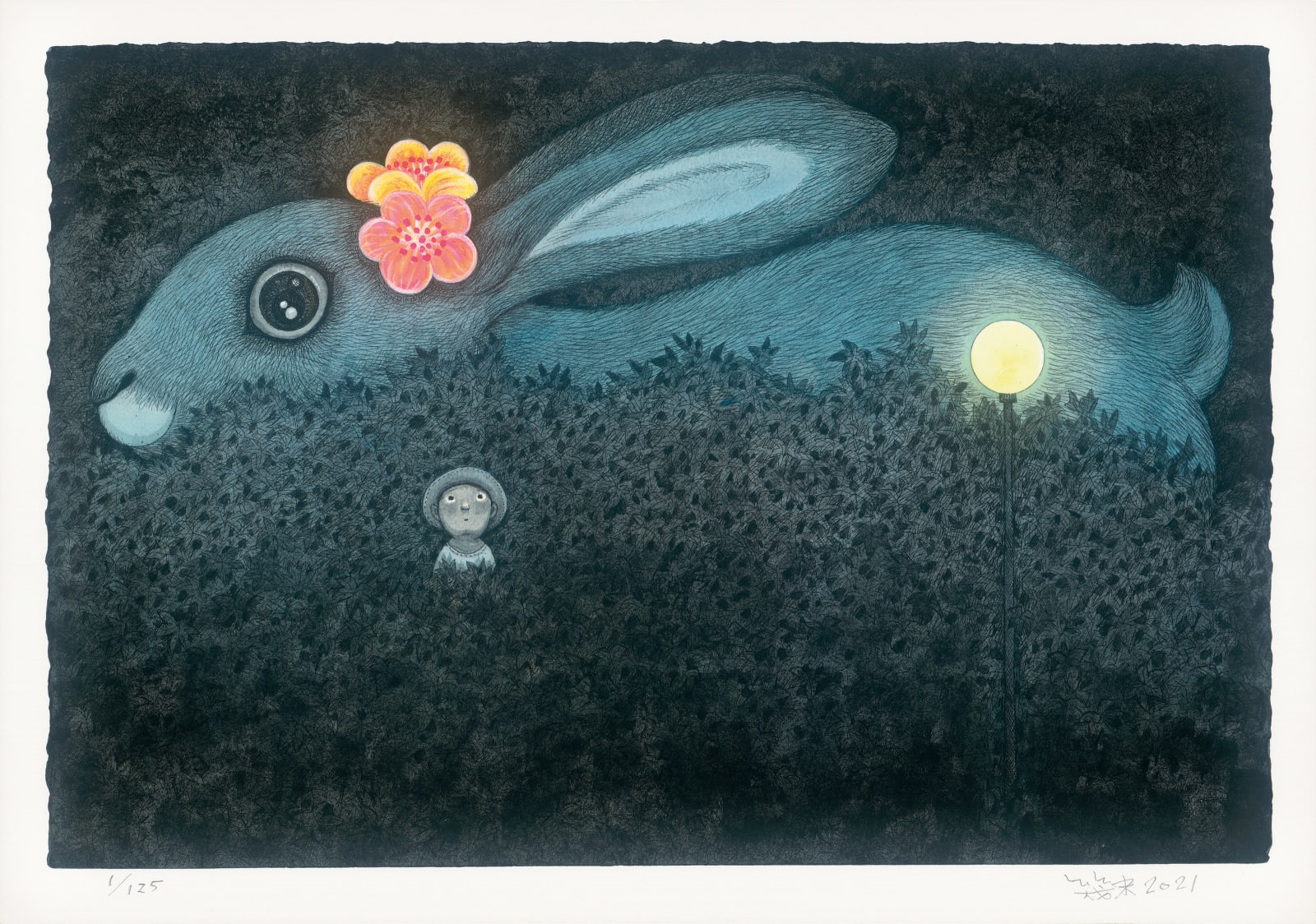 幾米 Jimmy Liao, 囈語呢喃 In a Trance, 2021