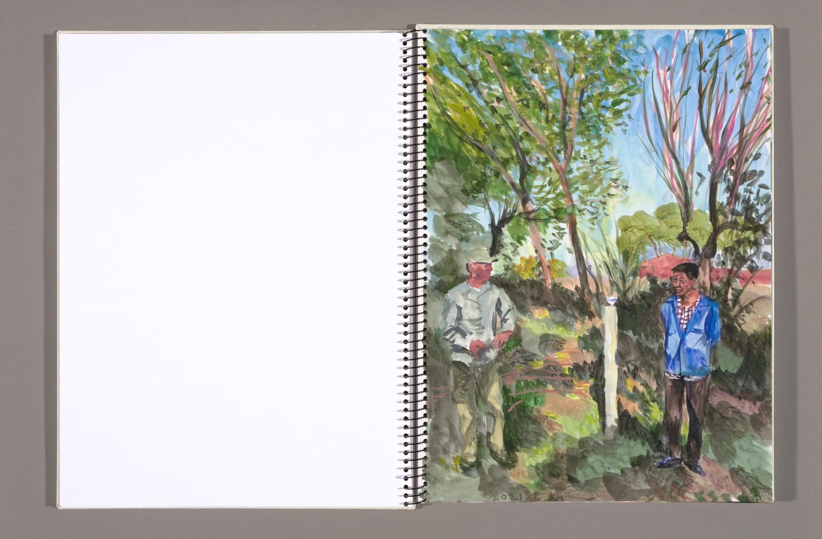 劉小東 LIU Xiaodong, 黑土坑樂章 Heitukeng Movement, 2021