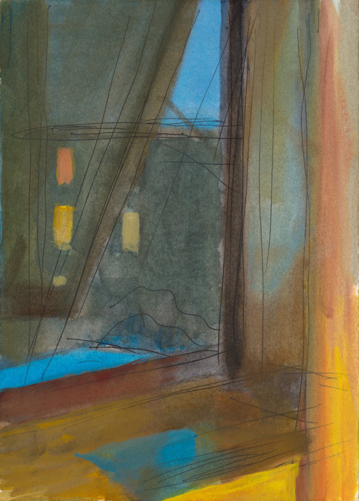 張安 ZHANG An, 窗臺Windowsill, 2020