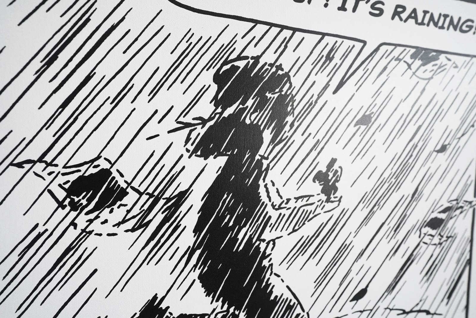 劉正堃 Abei LIU, COMIC BOOK SERIES IS EVERYTHING OK? HUA HUA - HURRY UP! IT'S RAINING!, 2022