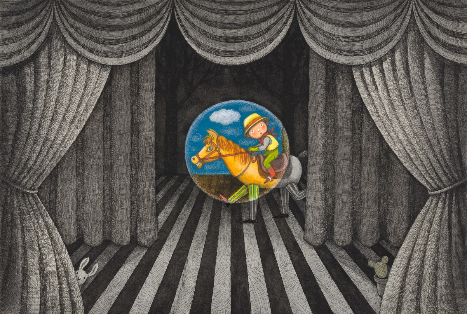 幾米 Jimmy Liao, 微笑的魚-3 A Fish That Smiled at Me-3, 2022