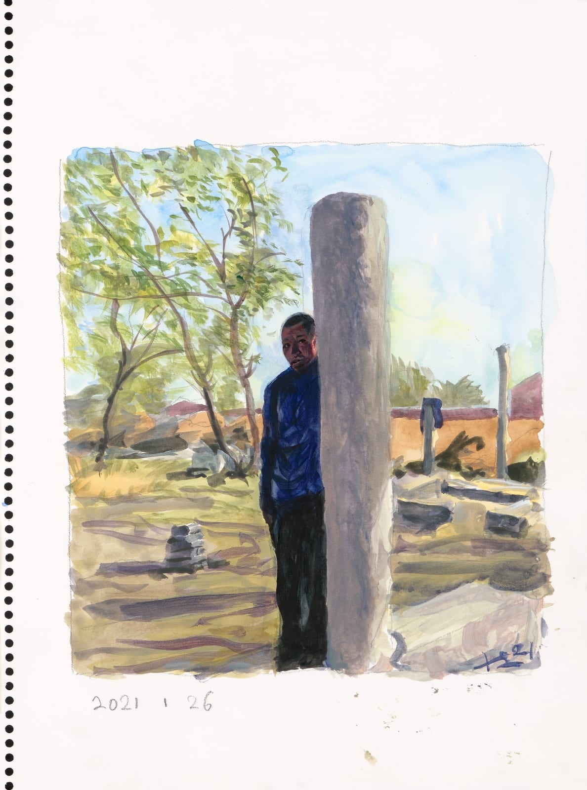 刘小东 LIU Xiaodong, 黑土坑乐章 Heitukeng Movement , 2021